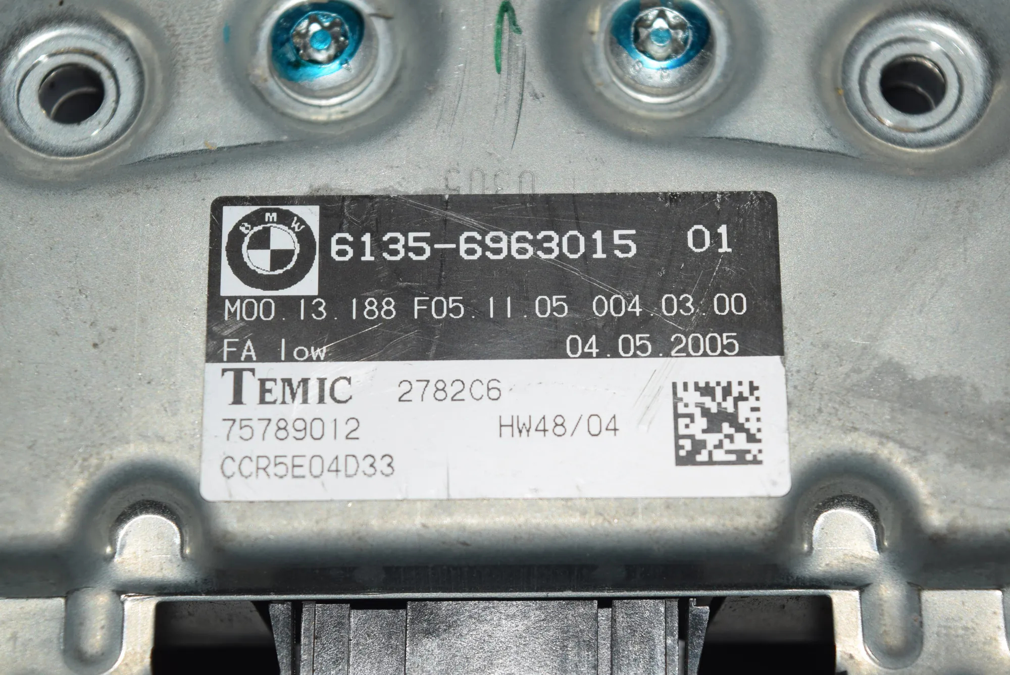 SRS Control Unit – OEM 6963015 · BMW 5 (E60) BMW 5 (E60) 2005 – 4