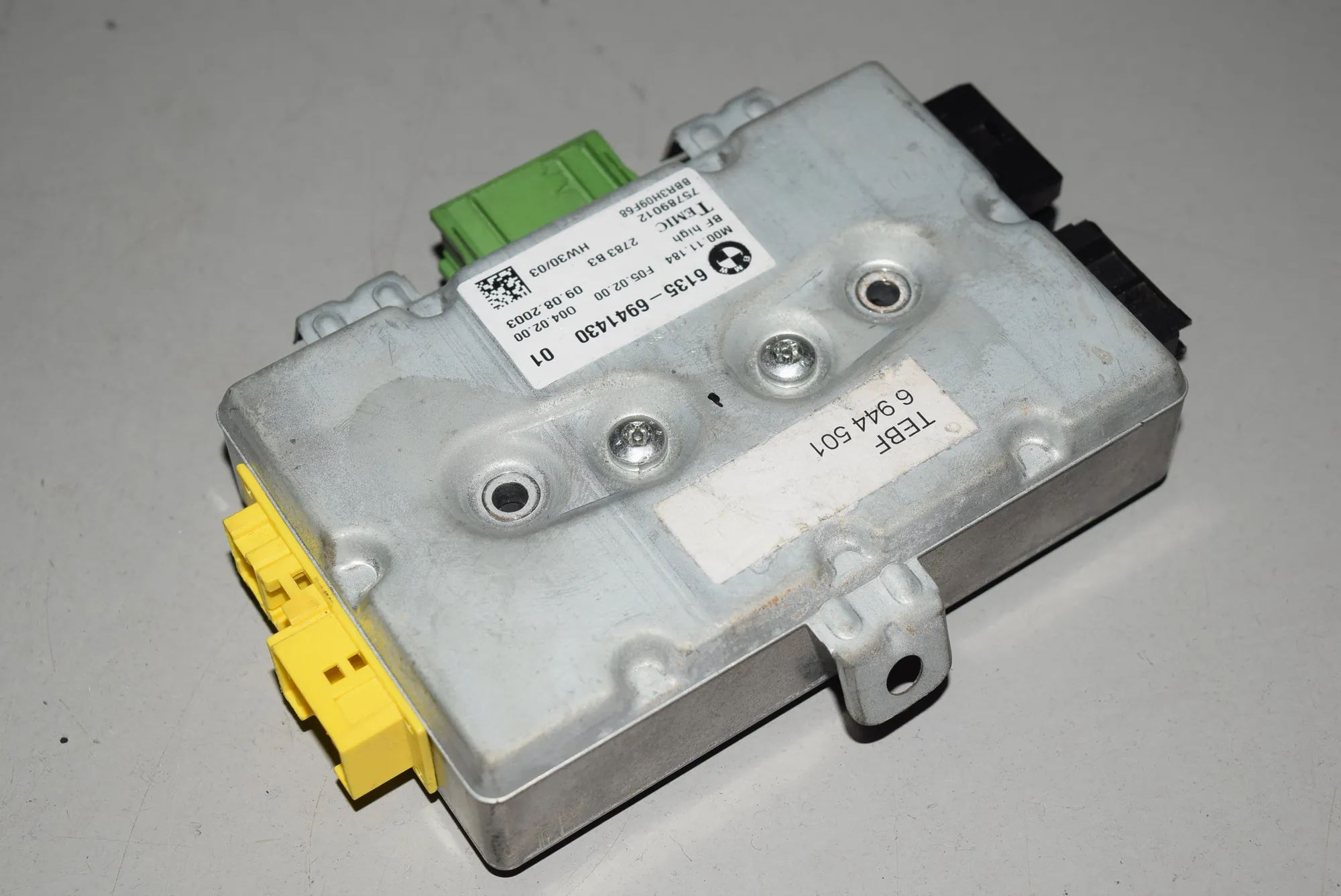 SRS Control Unit – OEM 6941430 · BMW 5 (E60) BMW 5 (E60) 545 i 2003 – 2