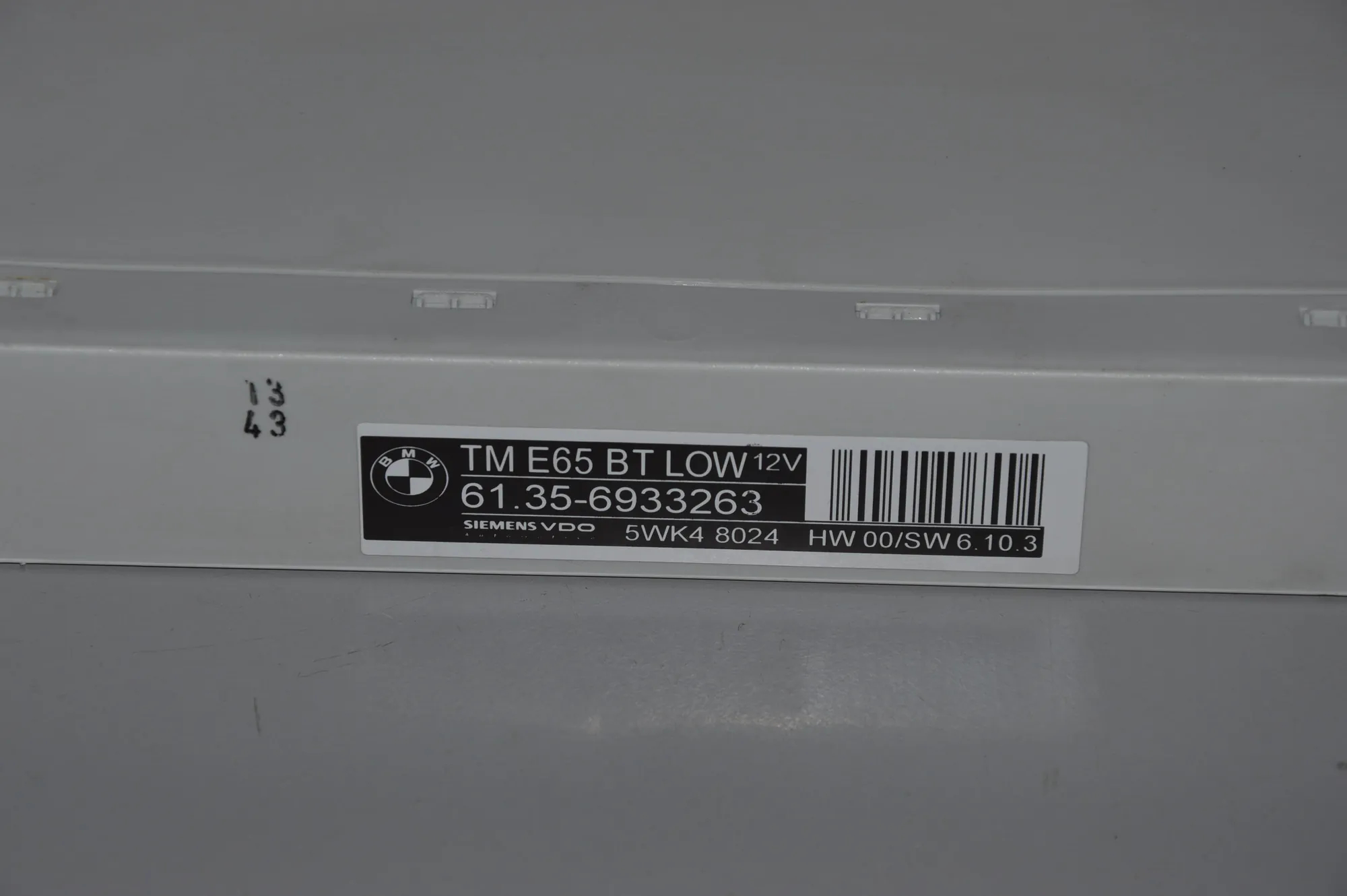 Front Right Door Control Unit – OEM 6933263 · BMW 7 (E65, E66, E67) BMW 7 (E65, E66, E67) 730 d 2004 – 4