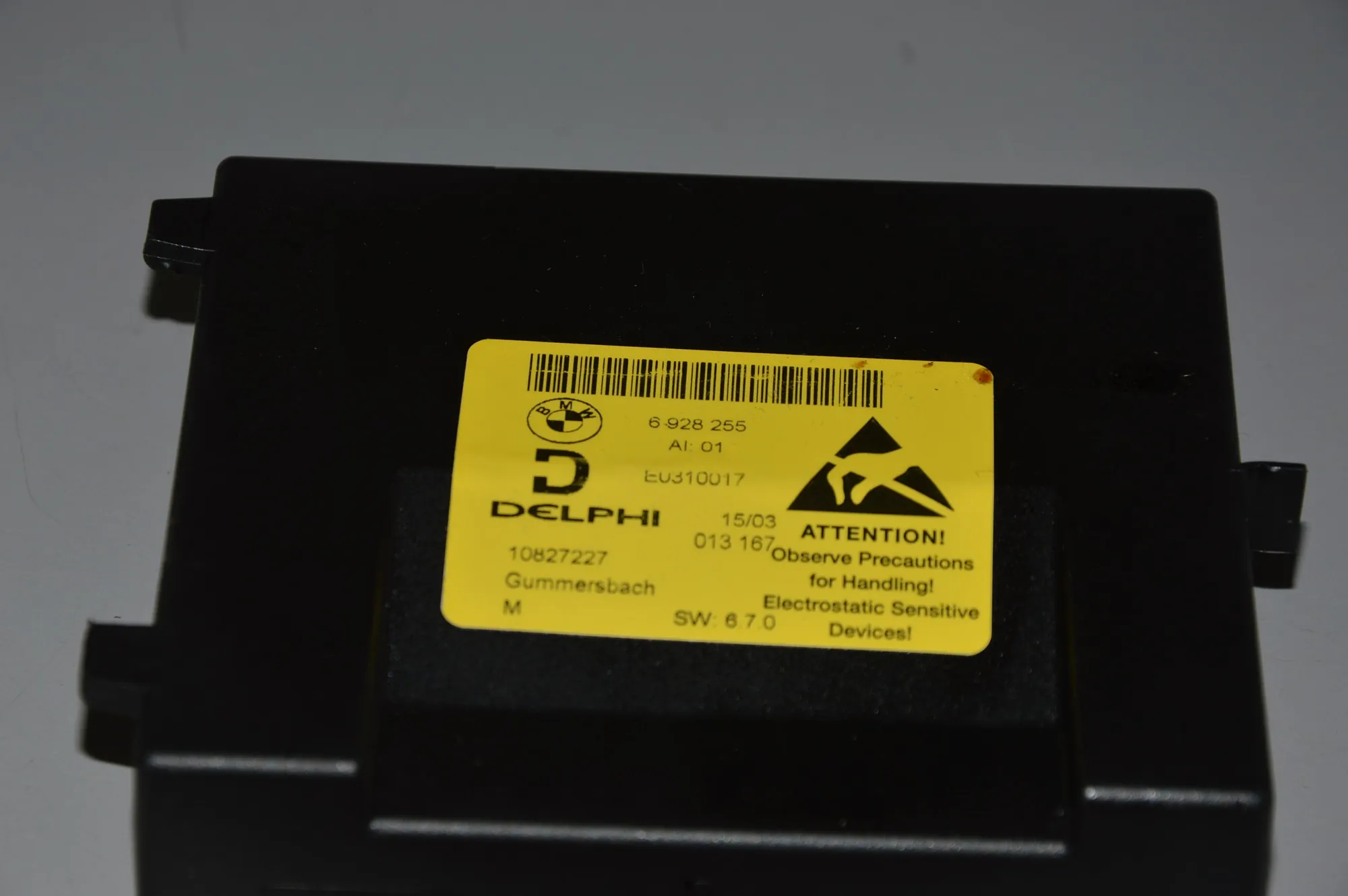 Other Control Units – OEM 6928255 · BMW 7 (E65, E66, E67) BMW 7 (E65, E66, E67) 730 d 2004 – 3