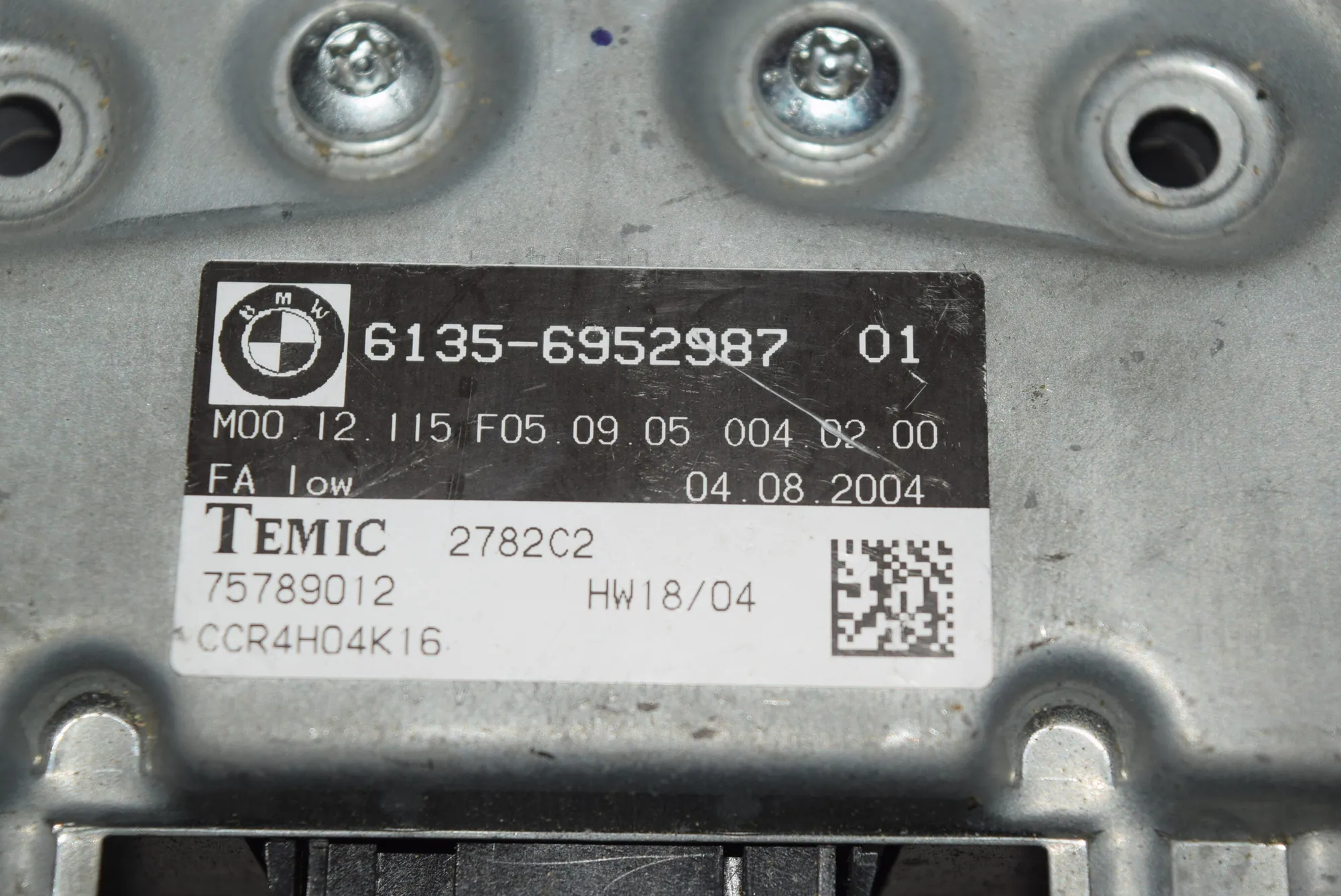 SRS Control Unit – OEM 6952987 · BMW 5 (E60) BMW 5 (E60) 2004 – 3