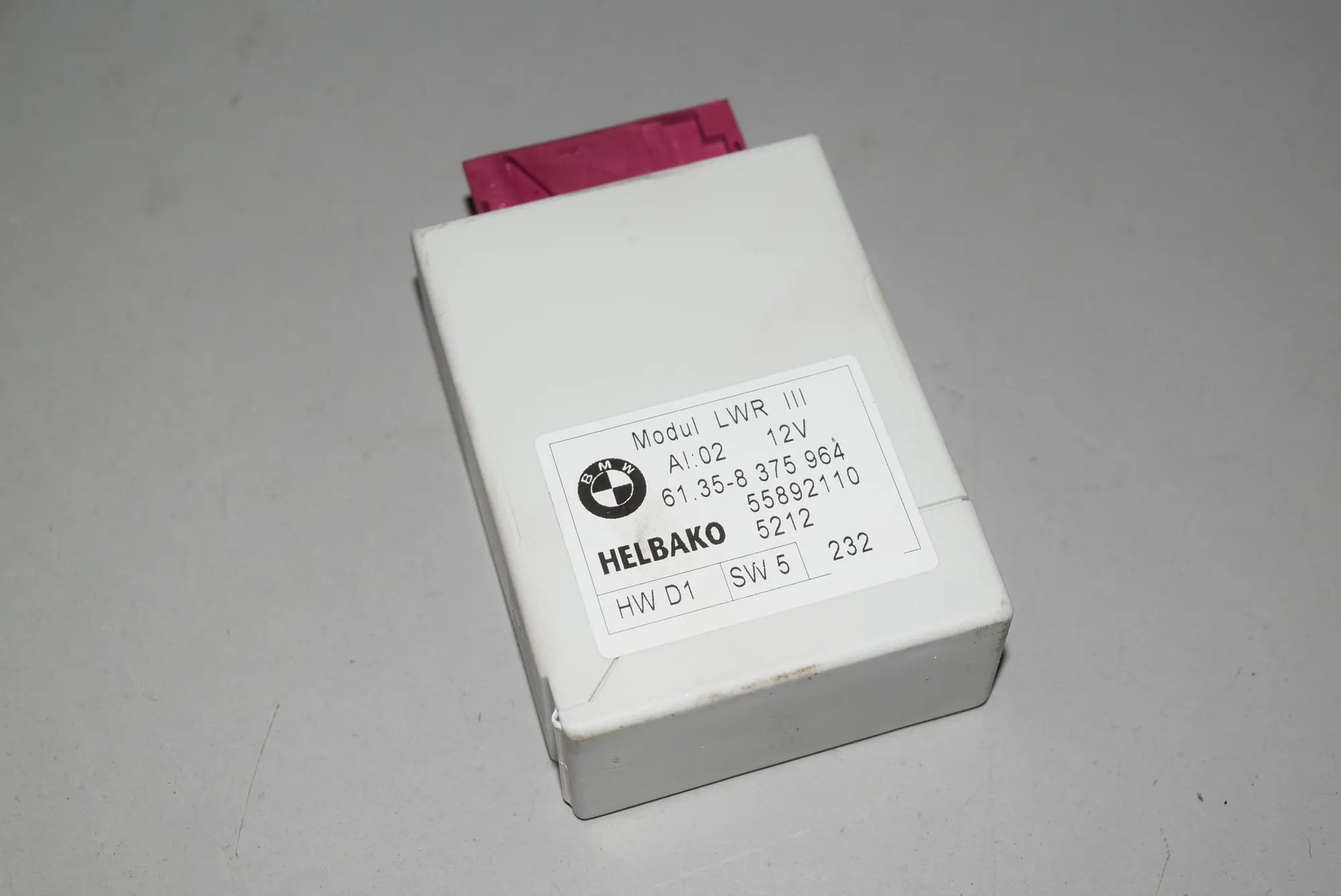 Other Control Units – OEM 8375964 · BMW X5 (E53) BMW X5 (E53) 4.6 is 2002