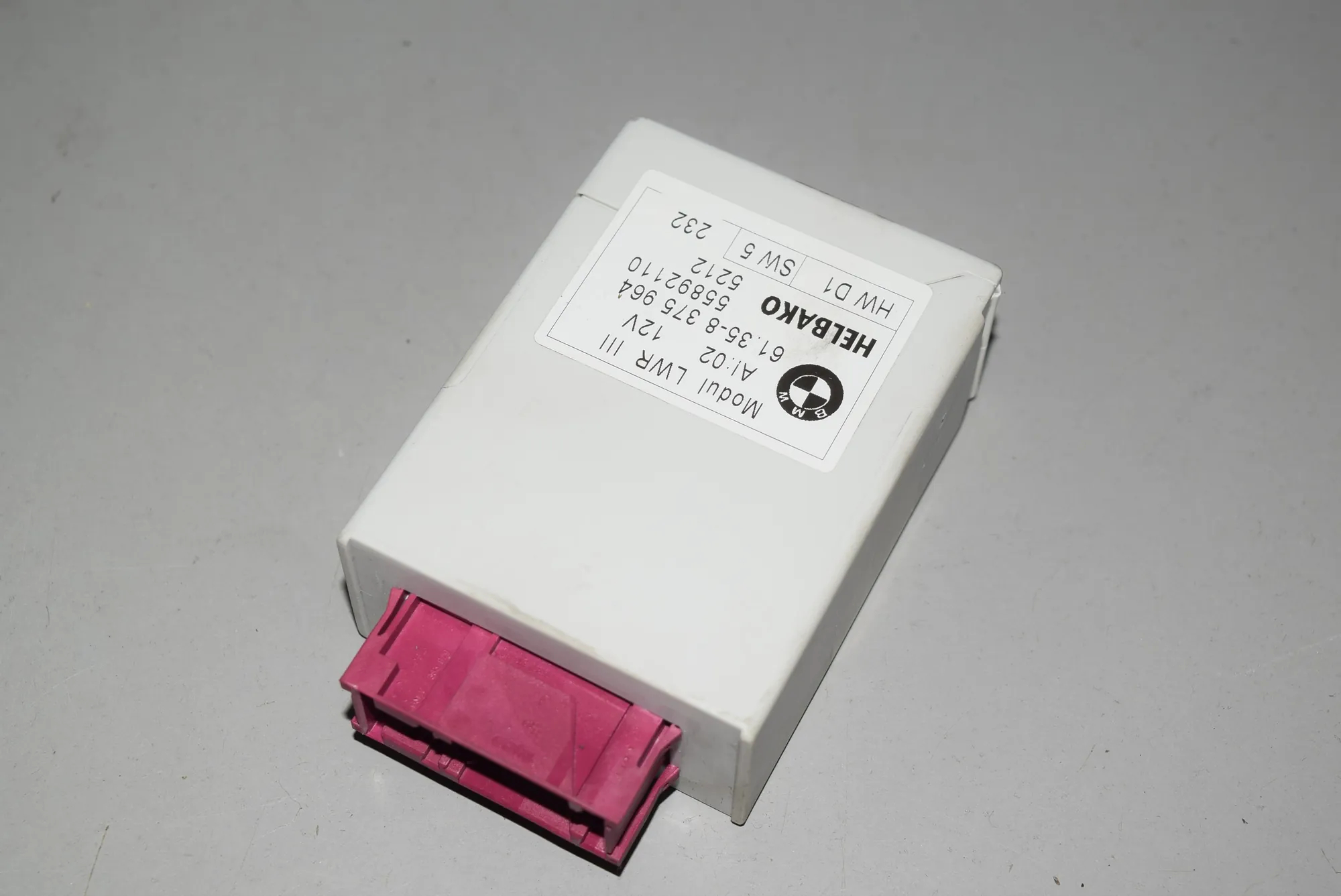 Other Control Units – OEM 8375964 · BMW X5 (E53) BMW X5 (E53) 4.6 is 2002 – 2