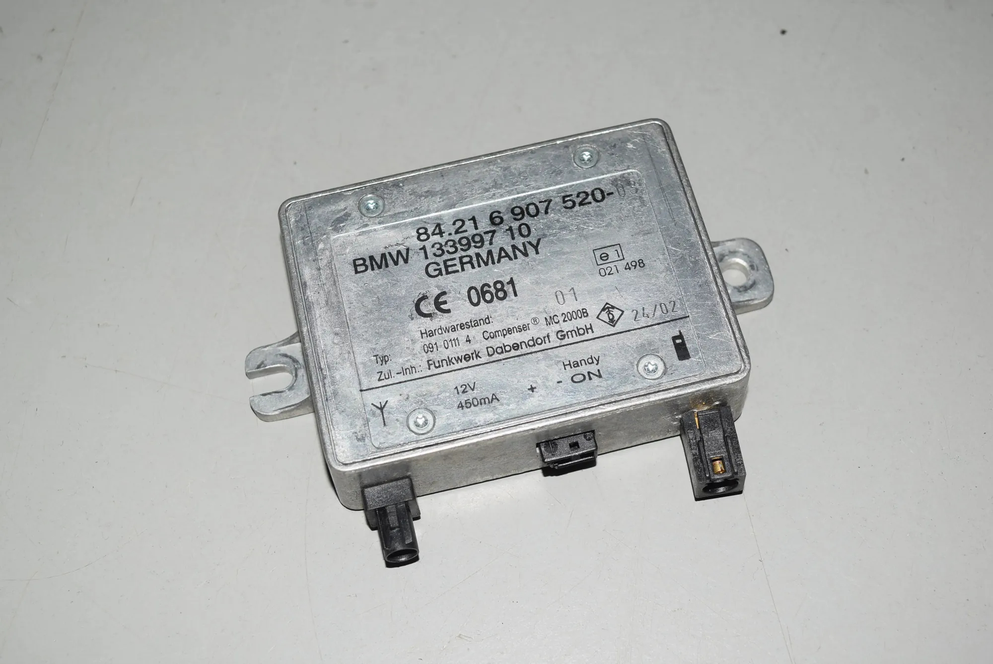 Other Control Units – OEM 6907520 · BMW X5 (E53) BMW X5 (E53) 4.6 is 2002