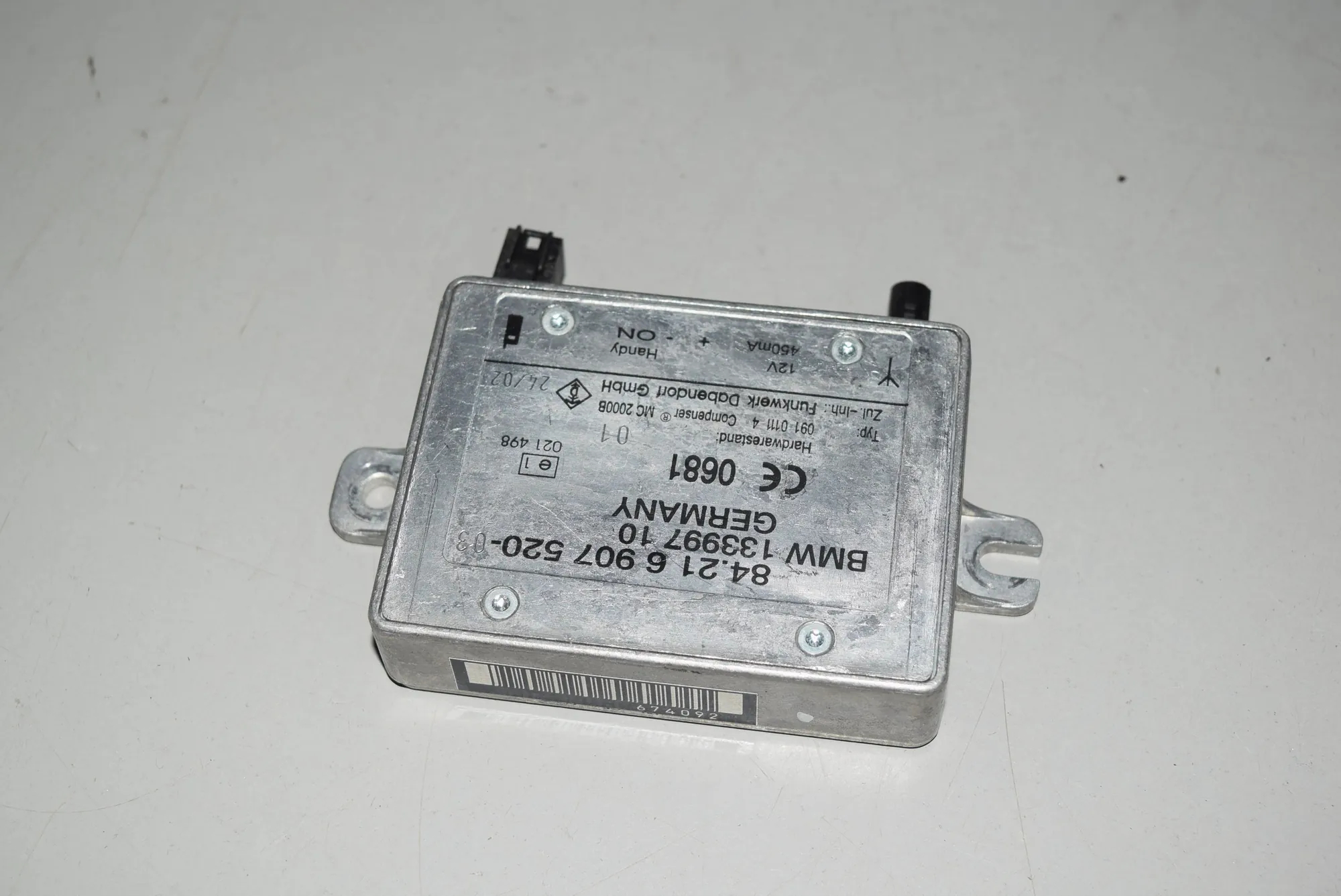 Other Control Units – OEM 6907520 · BMW X5 (E53) BMW X5 (E53) 4.6 is 2002 – 2
