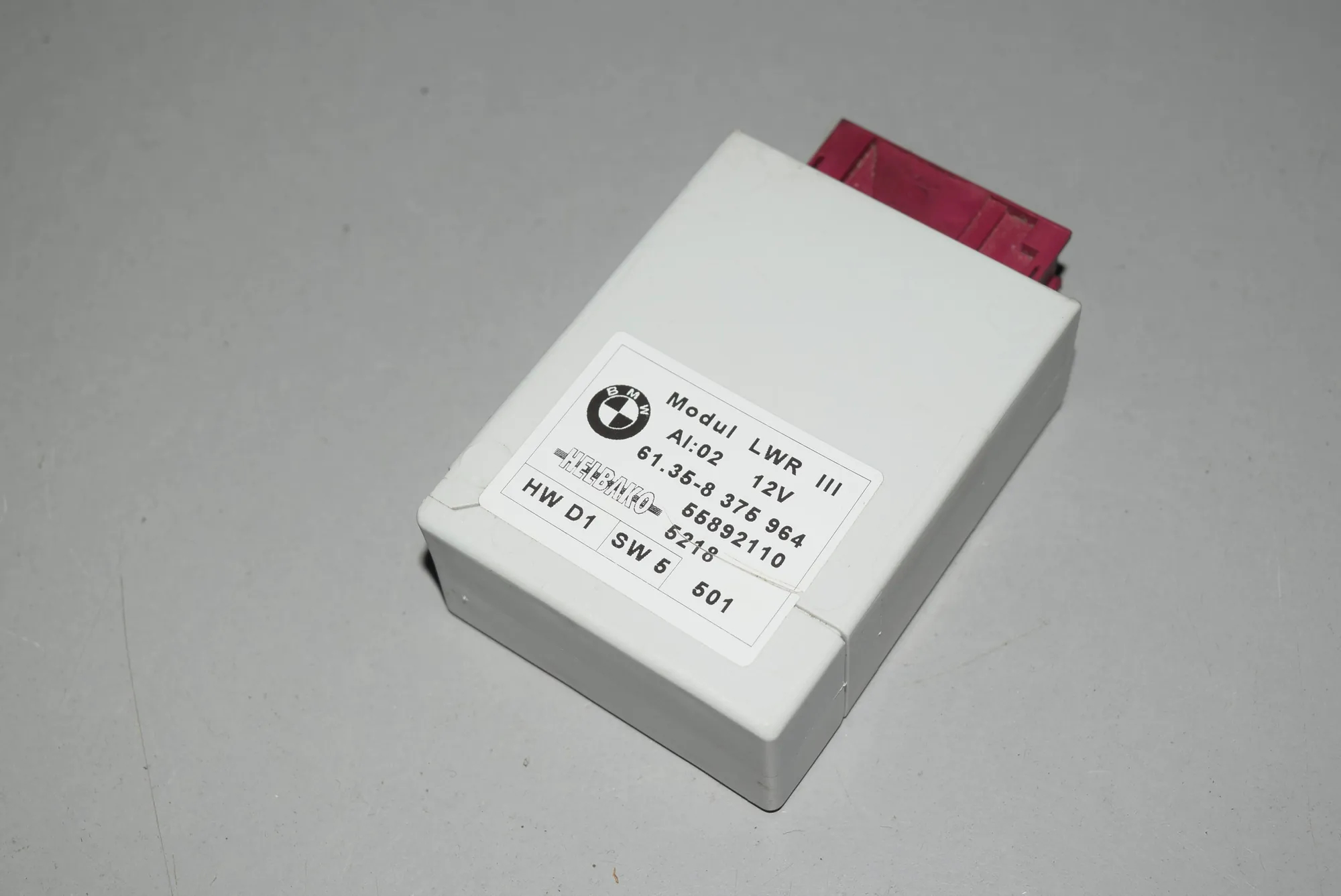 Other Control Units – OEM 8375964 · BMW 5 (E39) BMW 5 (E39) 2001
