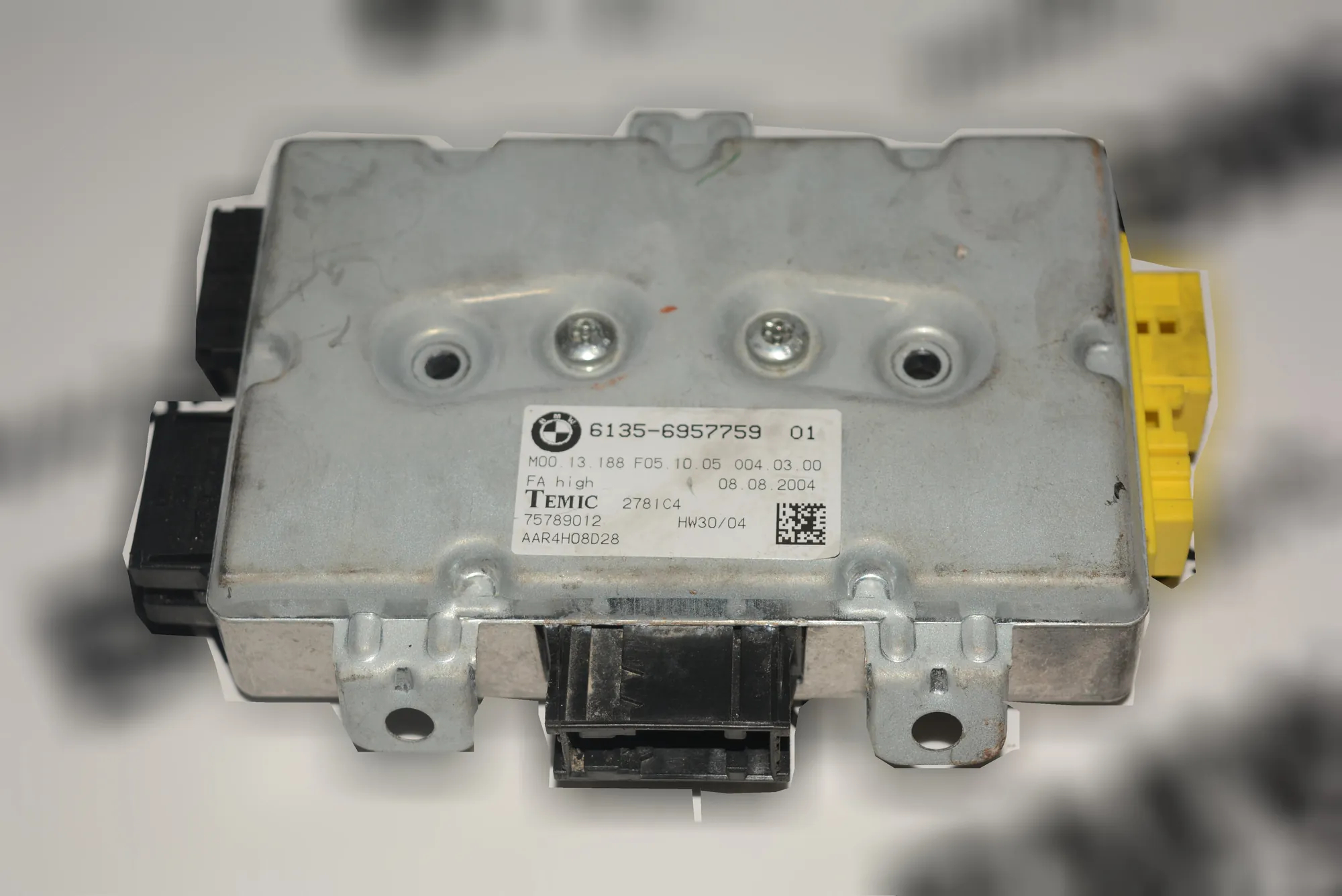 SRS Control Unit – OEM 6957759 · BMW 5 (E60) 530 d 2003 – 2