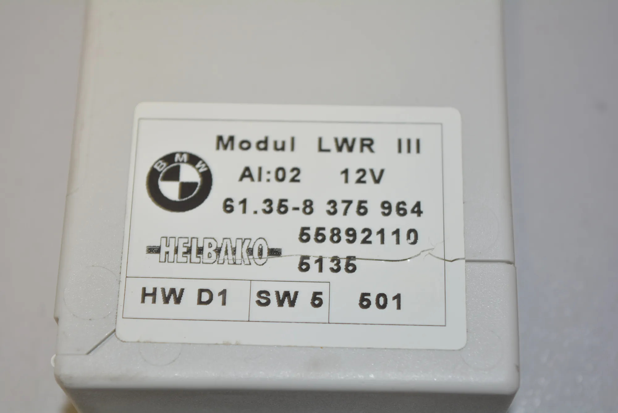 Other Control Units – OEM 8375964 · BMW X5 (E53) 4.4 i 2002 – 5