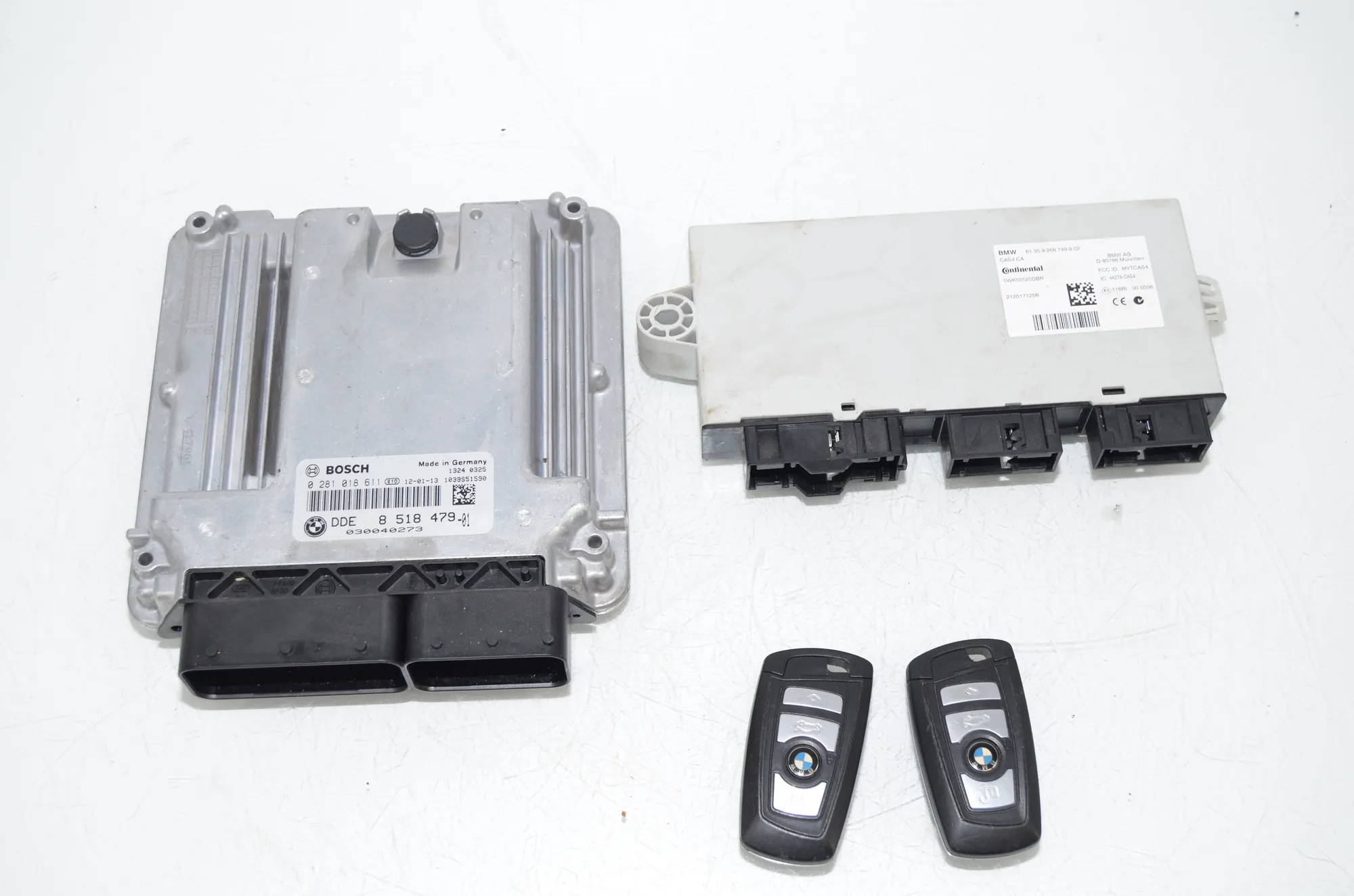 Engine Ignition ECU Set – OEM 8518479 · BMW 5 Touring (F11) 530 d xDrive 2012