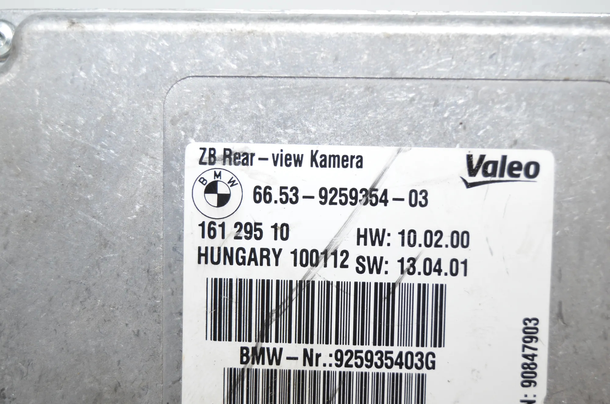 Rear View Camera – OEM 9259354 · BMW 5 Touring (F11) 530 d xDrive 2012 – 6