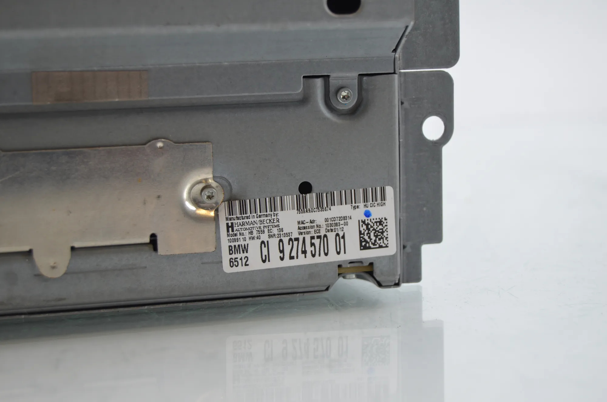 Navigation System – OEM 9253944 · BMW 5 Touring (F11) 530 d xDrive 2012 – 10