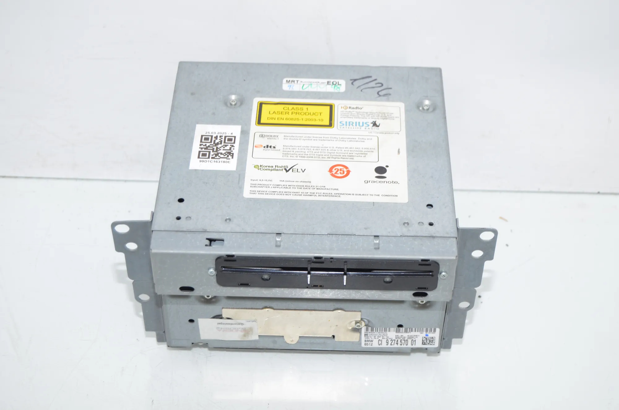 Navigation System – OEM 9253944 · BMW 5 Touring (F11) 530 d xDrive 2012 – 8