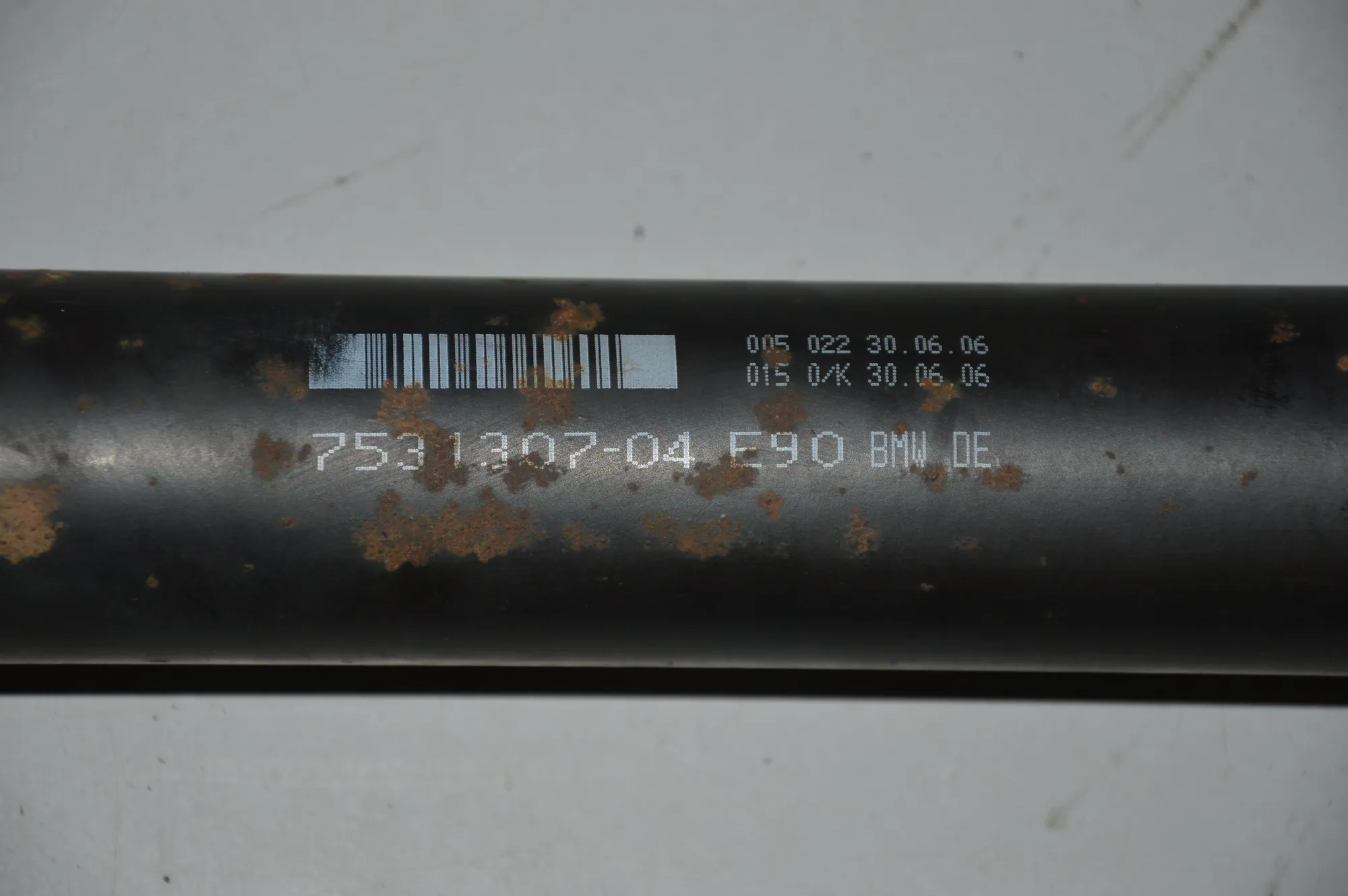 Propshaft Cardan – OEM 7531307 · BMW 3 (E90) 318 i 2006 – 4