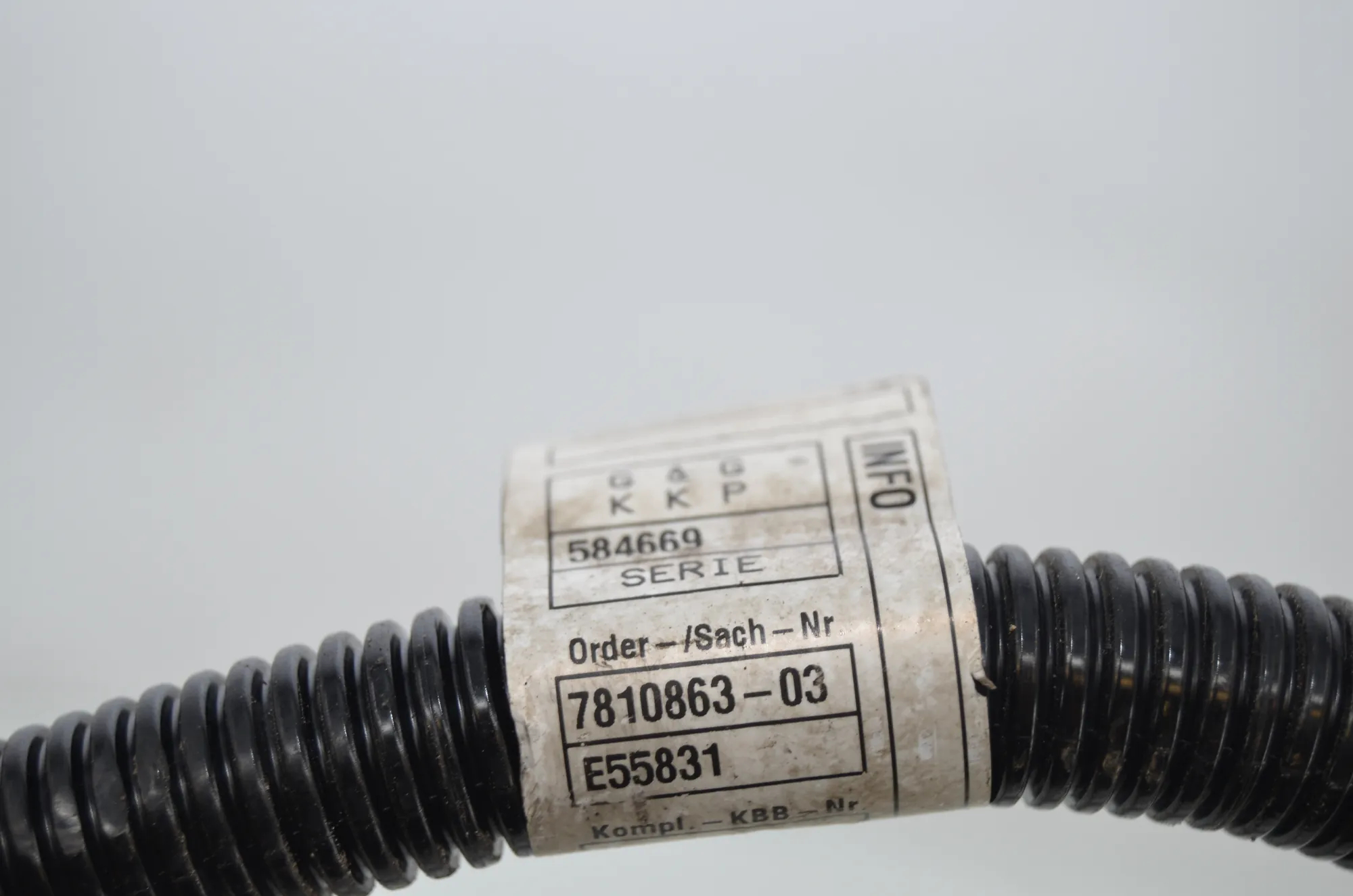Positive Battery Cable – OEM 7810863 · BMW X3 (F25) xDrive 20 d 2012 – 4