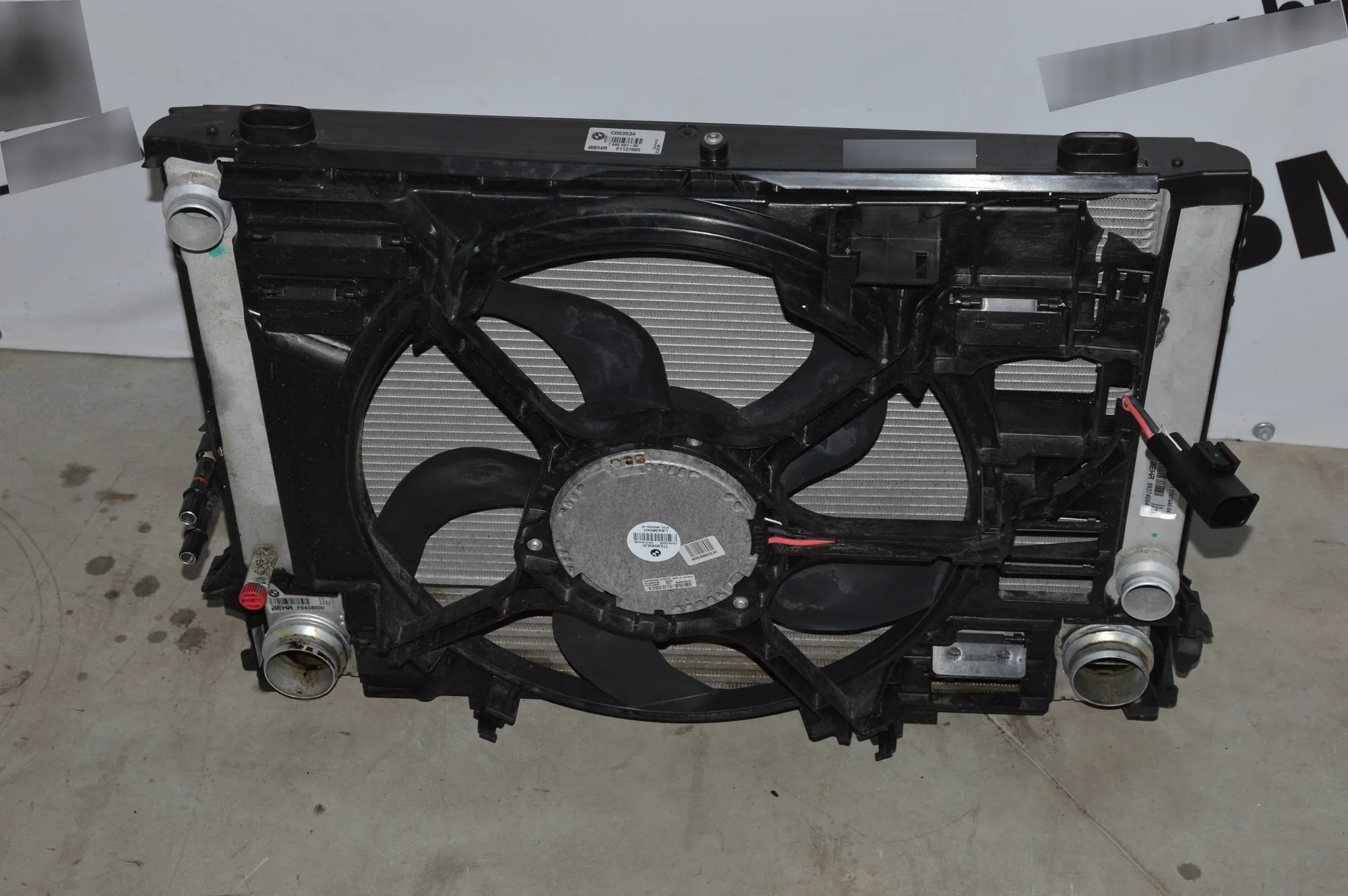 Radiator Pack Set – OEM 1717787440 · BMW 5 (E60) 520 d 2009 – 8