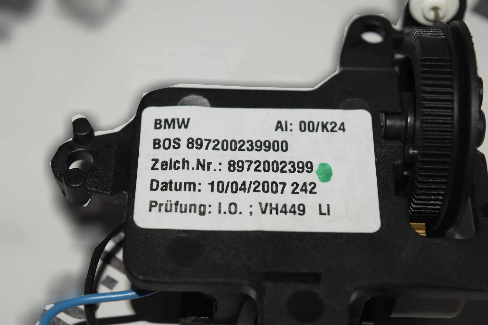 Other Control Units – OEM 8972002399 · BMW 3 Touring (E91) 325 i 2007 – 3