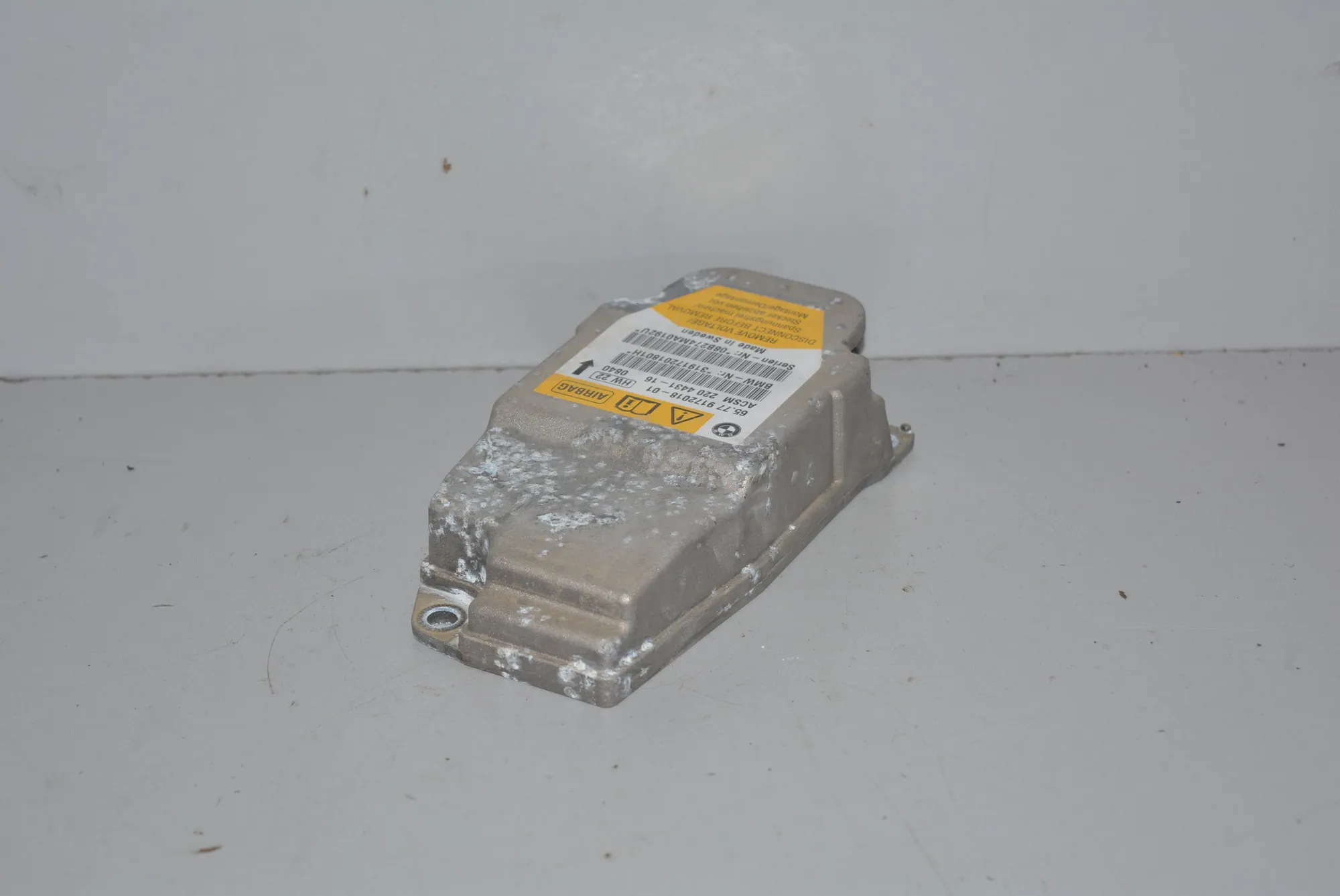 SRS Control Unit – OEM 9172018 · BMW 5 Touring (E61) 530 d 2008 – 2