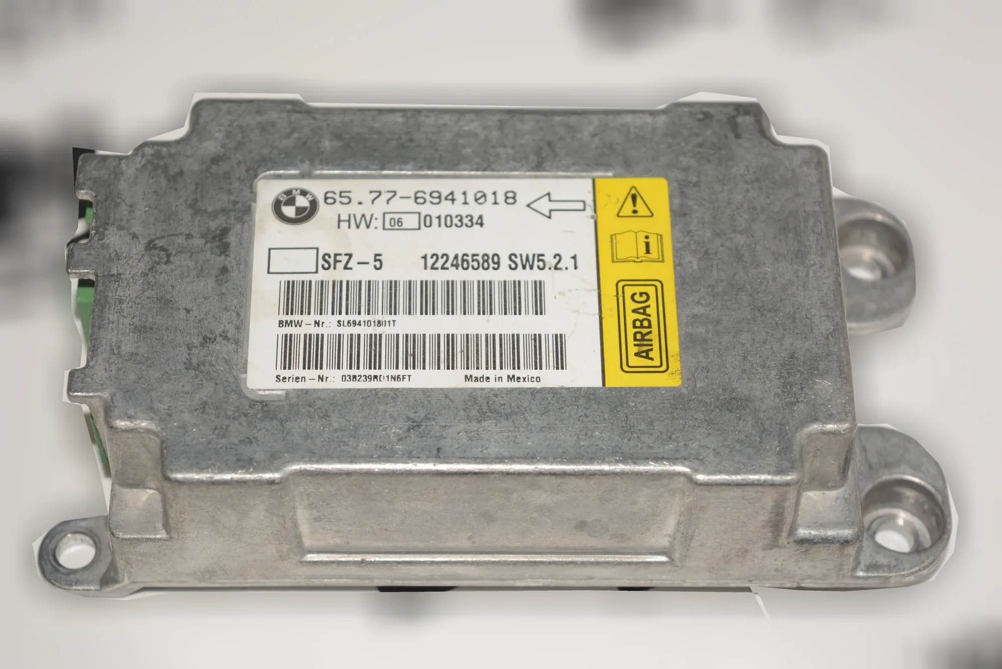 SRS Control Unit – OEM 6941018 · BMW 5 (E60) 525 i 2003