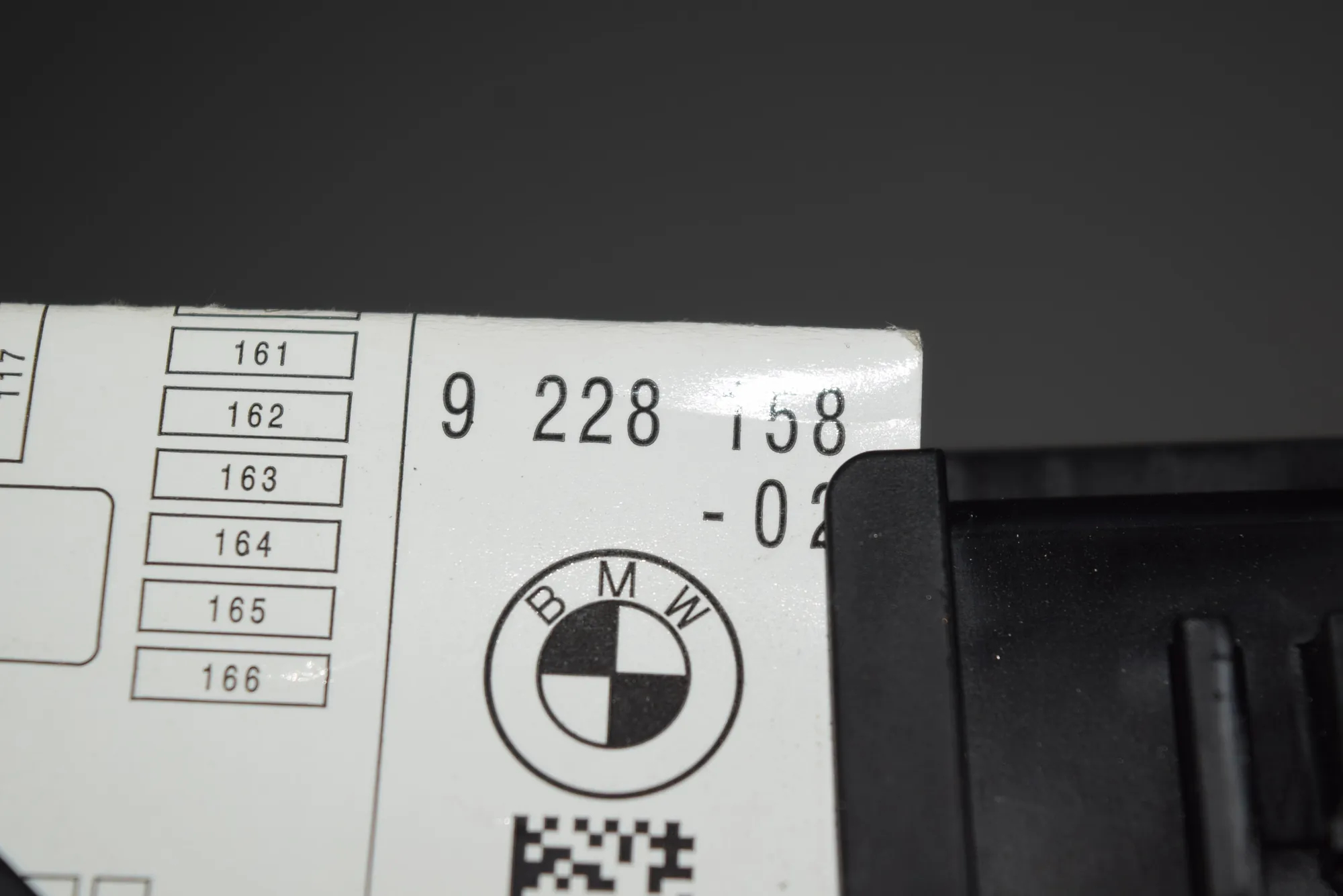Fuse Box – OEM 9261111 · BMW 1 (F20) 118 d 2013 – 4