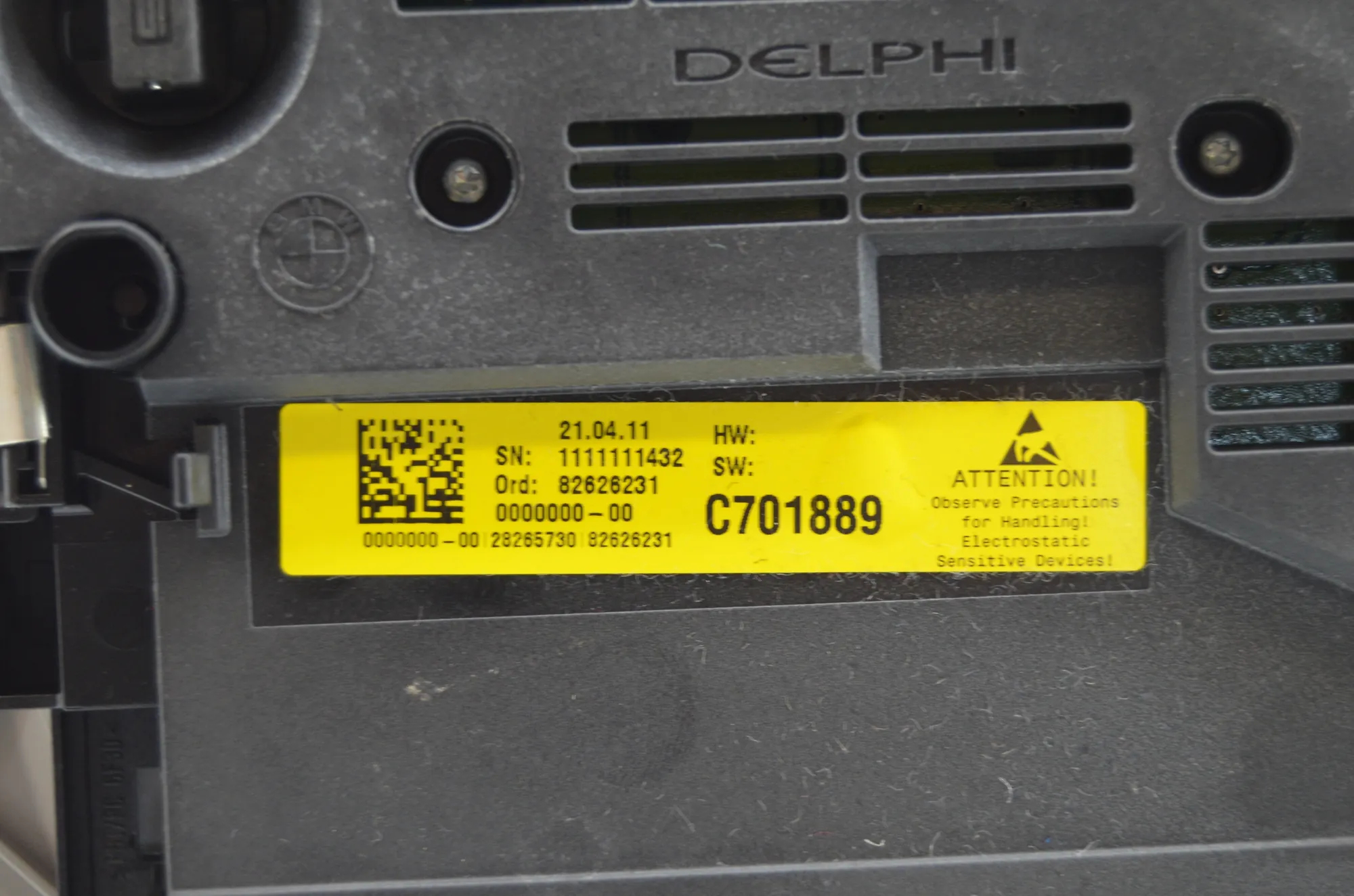 Interior Lighting – OEM 9163766 · BMW 5 Touring (F11) 530 d xDrive 2011 – 5