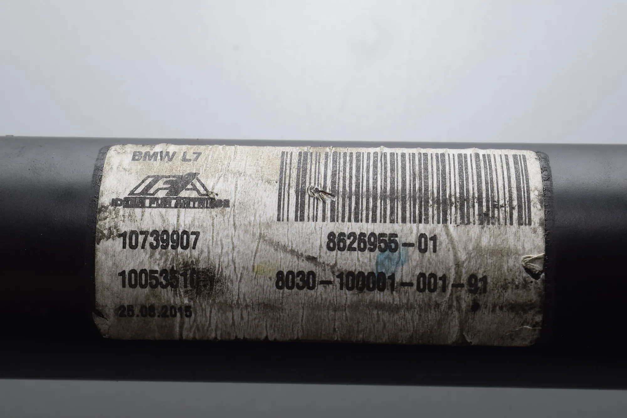 Gearbox Short Propshaft – OEM 8626955 · BMW 3 Touring (F31) 320 d xDrive 2015 – 4