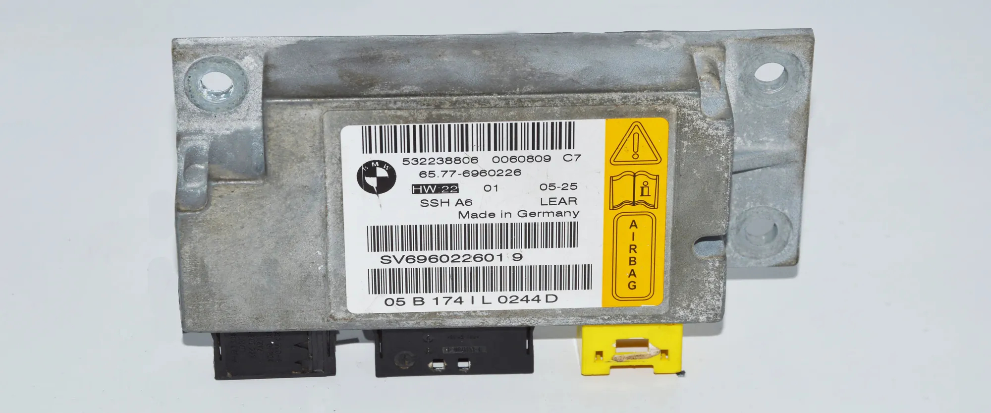 SRS Control Unit – OEM 6960226 · BMW 7 (E65, E66, E67) 730 Ld 2005
