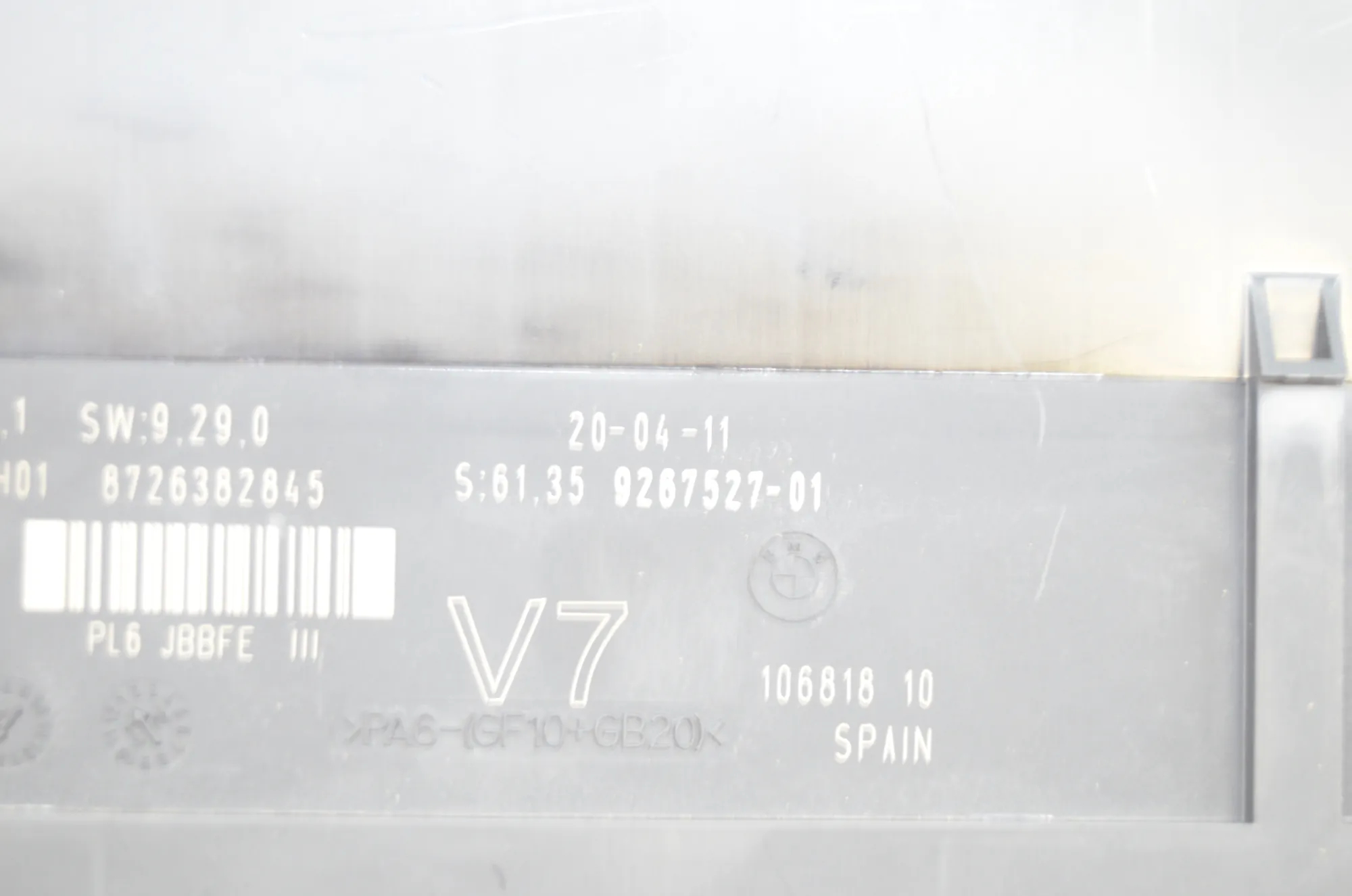 Other Control Units – OEM 9267527 · BMW 5 Touring (F11) 530 d xDrive 2011 – 6