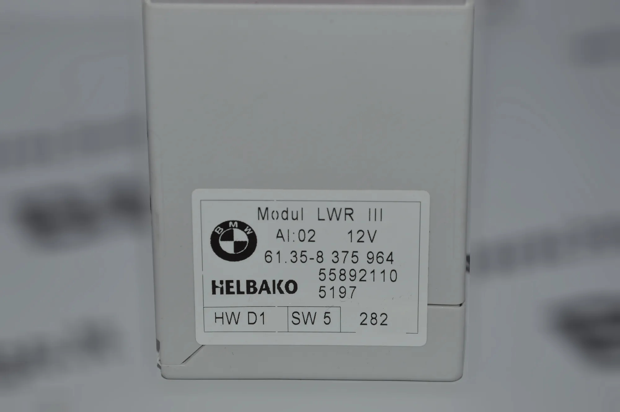 Other Control Units – OEM 8375964 · BMW X5 (E53) 4.4 i 2002 – 2