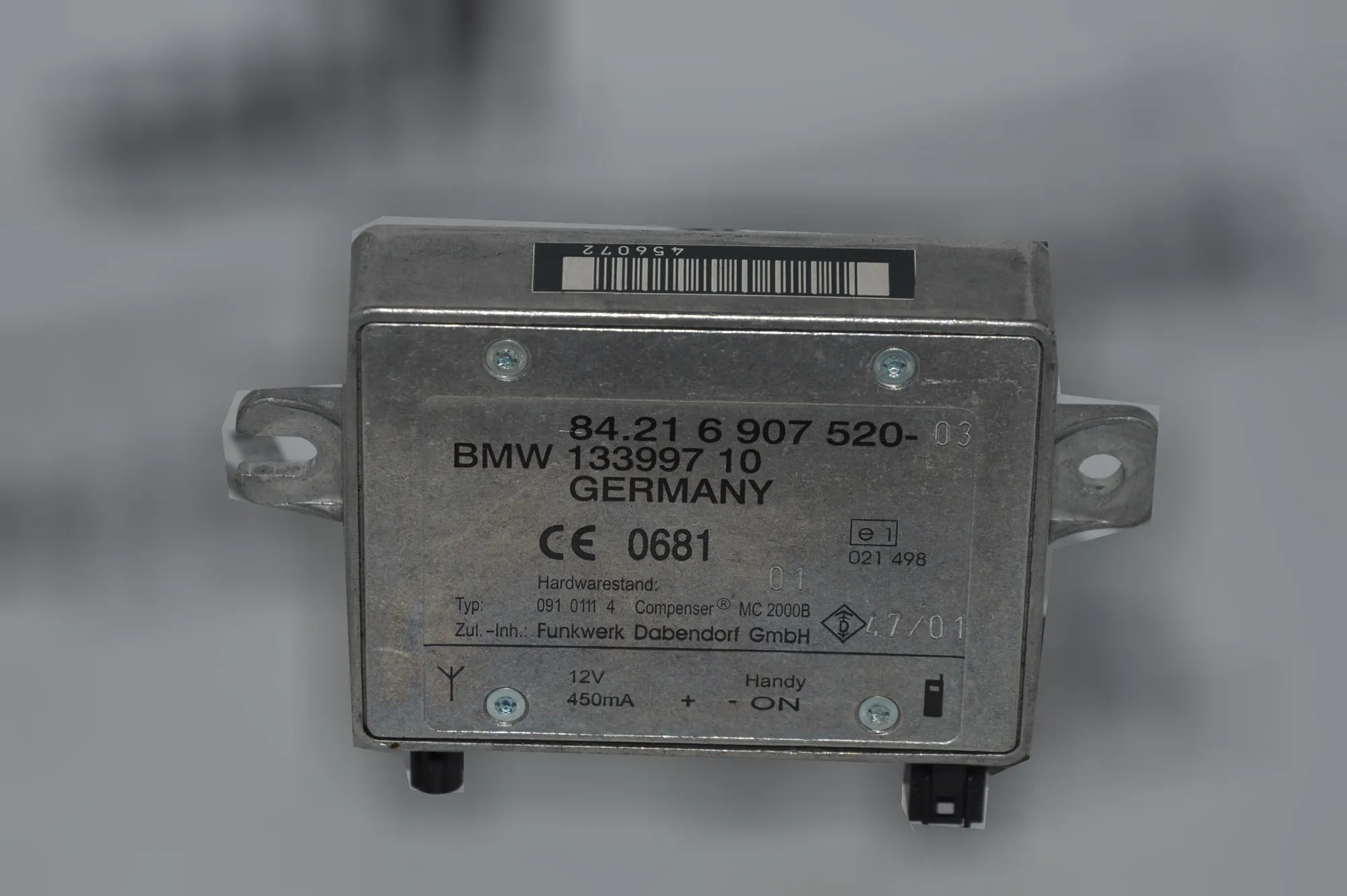 Other Control Units – OEM 6907520 · BMW X5 (E53) 3.0 d 2001