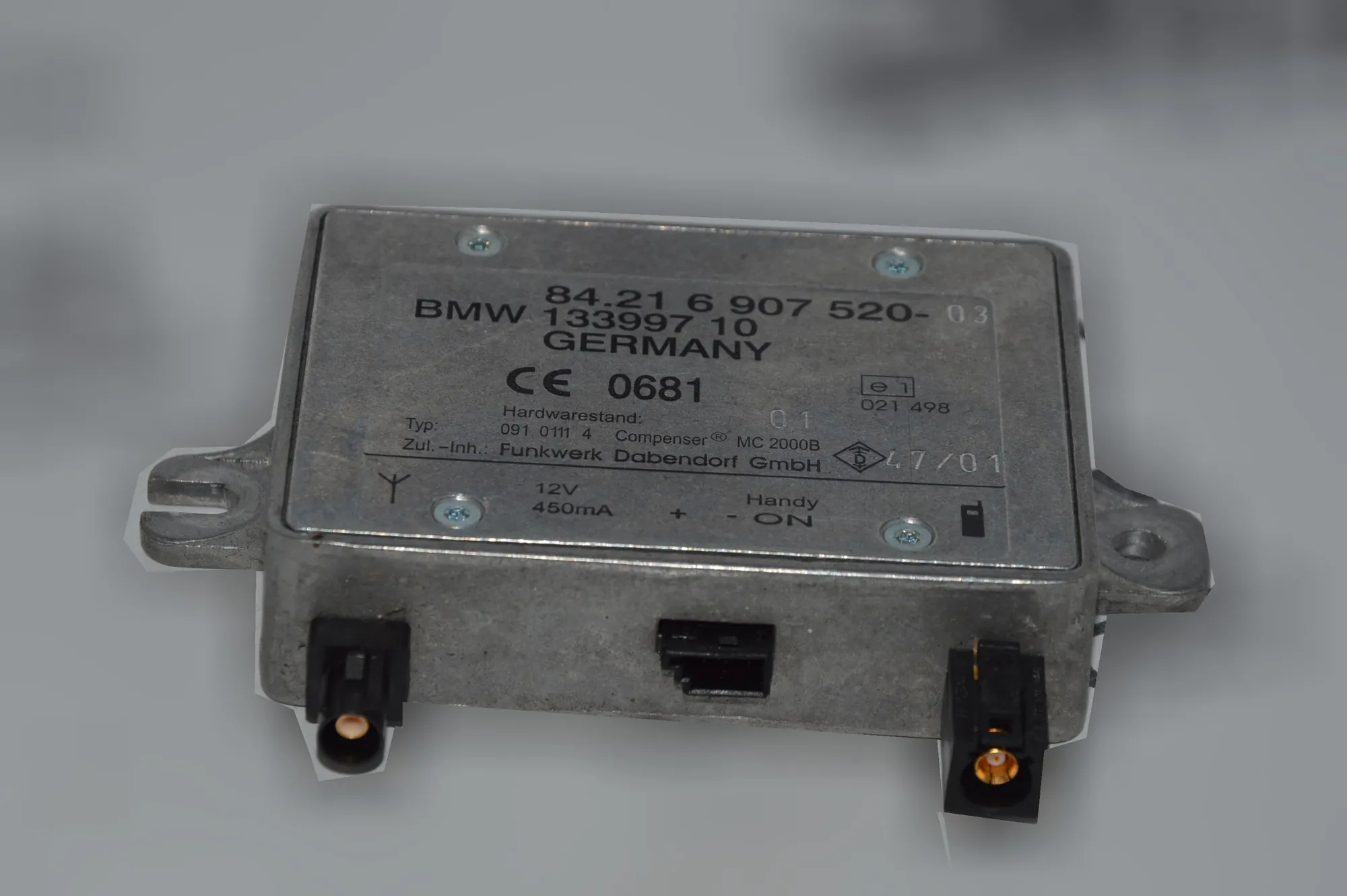 Other Control Units – OEM 6907520 · BMW X5 (E53) 3.0 d 2001 – 2