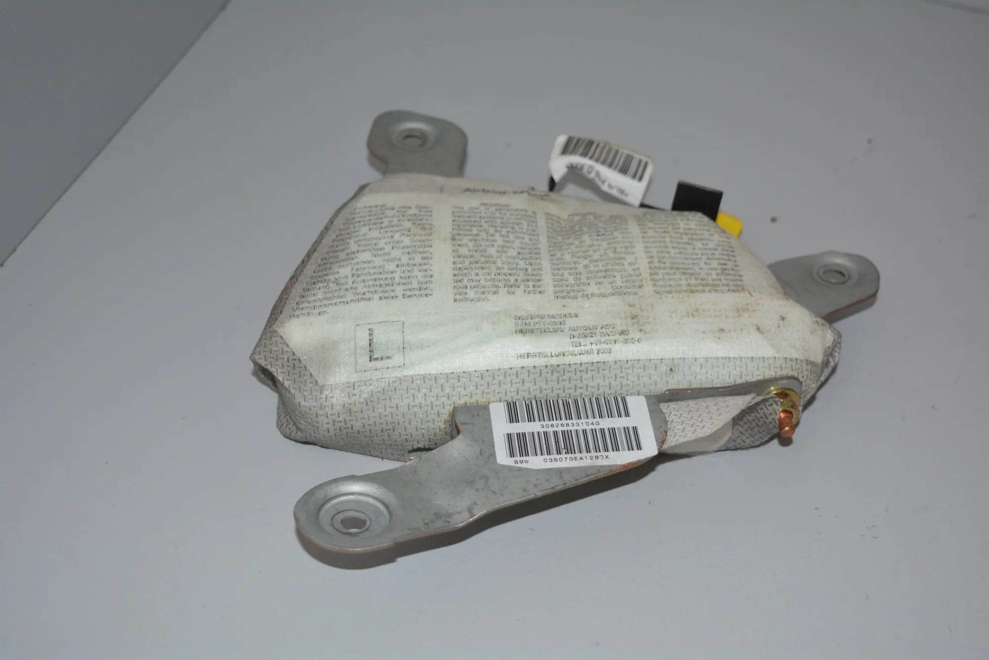 Front Left Door Safety Bag SRS – OEM 8268331 · BMW 5 Touring (E39) 525 d 2003 – 5