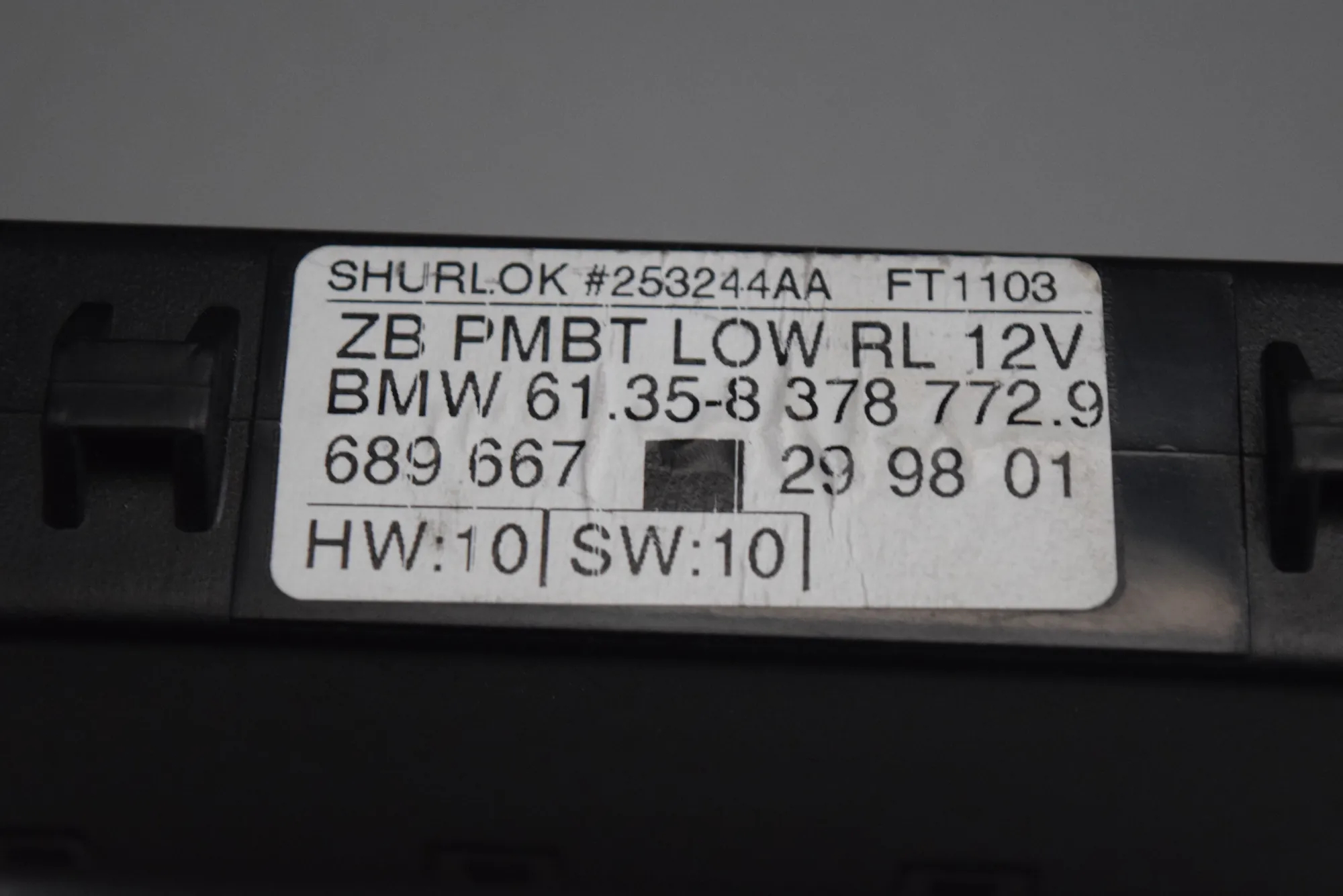 Front Left Door Control Unit – OEM 8378772 · BMW 5 (E39) BMW 5 (E39) 520 i 2000 – 4