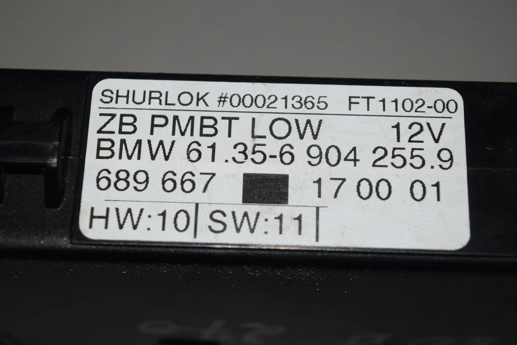Front Left Door Control Unit – OEM 6904255 · BMW 5 (E39) BMW 5 (E39) 2000 – 4
