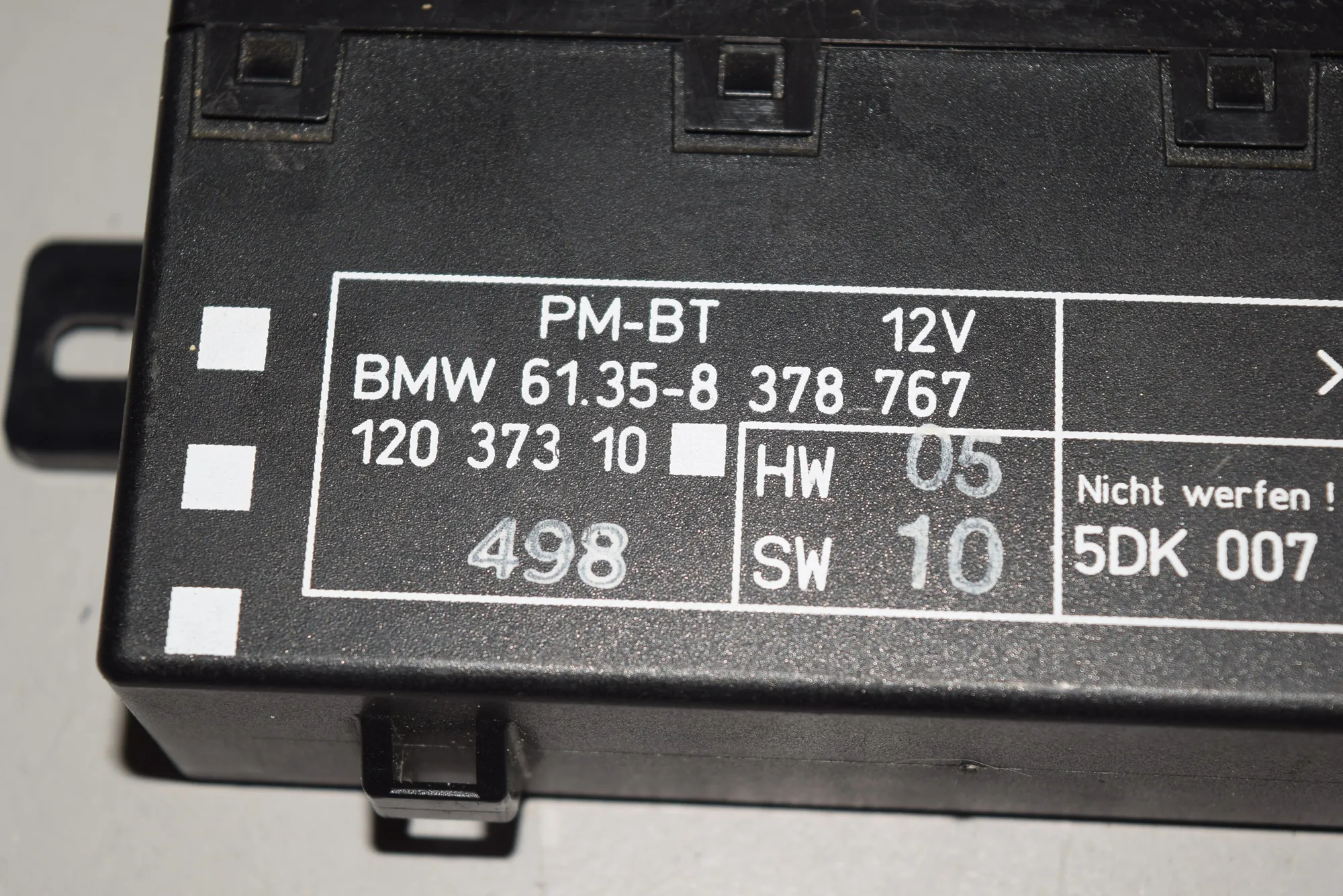 Front Left Door Control Unit – OEM 8378767 · BMW 5 (E39) BMW 5 (E39) 2000 – 2
