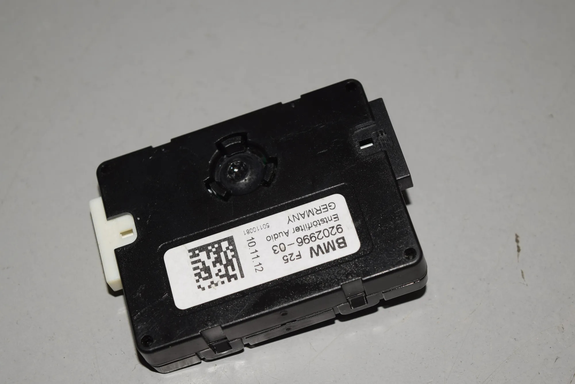Other Control Units – OEM 9202996 · BMW X3 (F25) BMW X3 (F25) 2011 – 2
