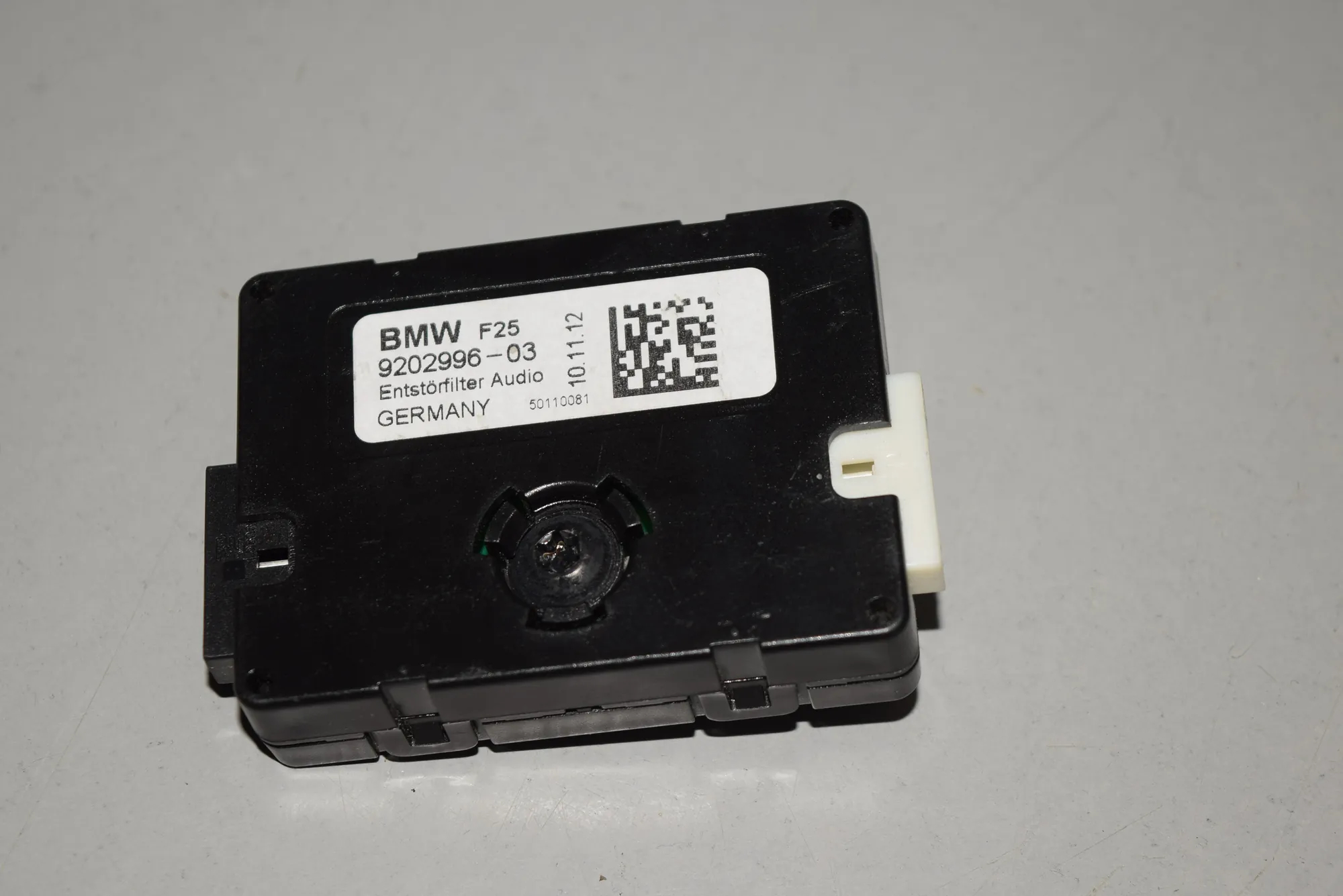 Other Control Units – OEM 9202996 · BMW X3 (F25) BMW X3 (F25) 2011