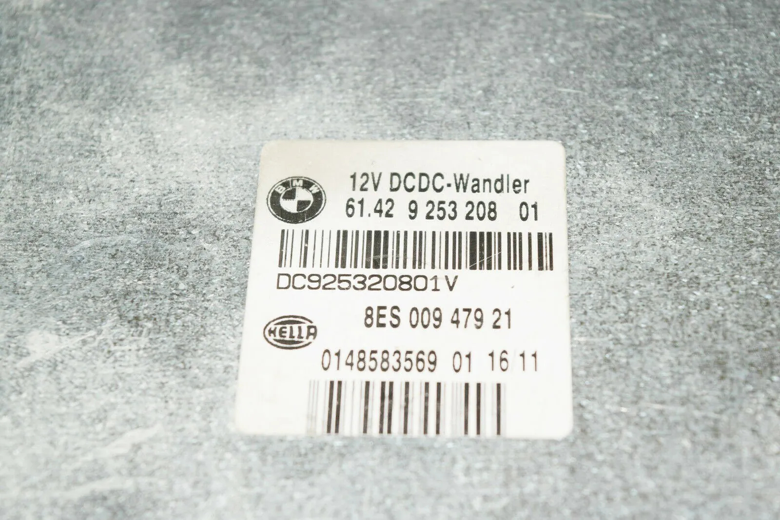 Other Control Units – OEM 9253208 · BMW 1 (E87) BMW 1 (E87) 2011 – 2