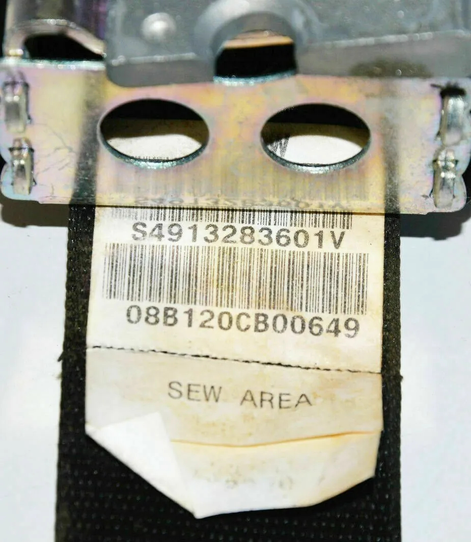 Rear Right Seatbelt – OEM 9132836 · BMW 7 (E65, E66, E67) BMW 7 (E65, E66, E67) 2008 – 2