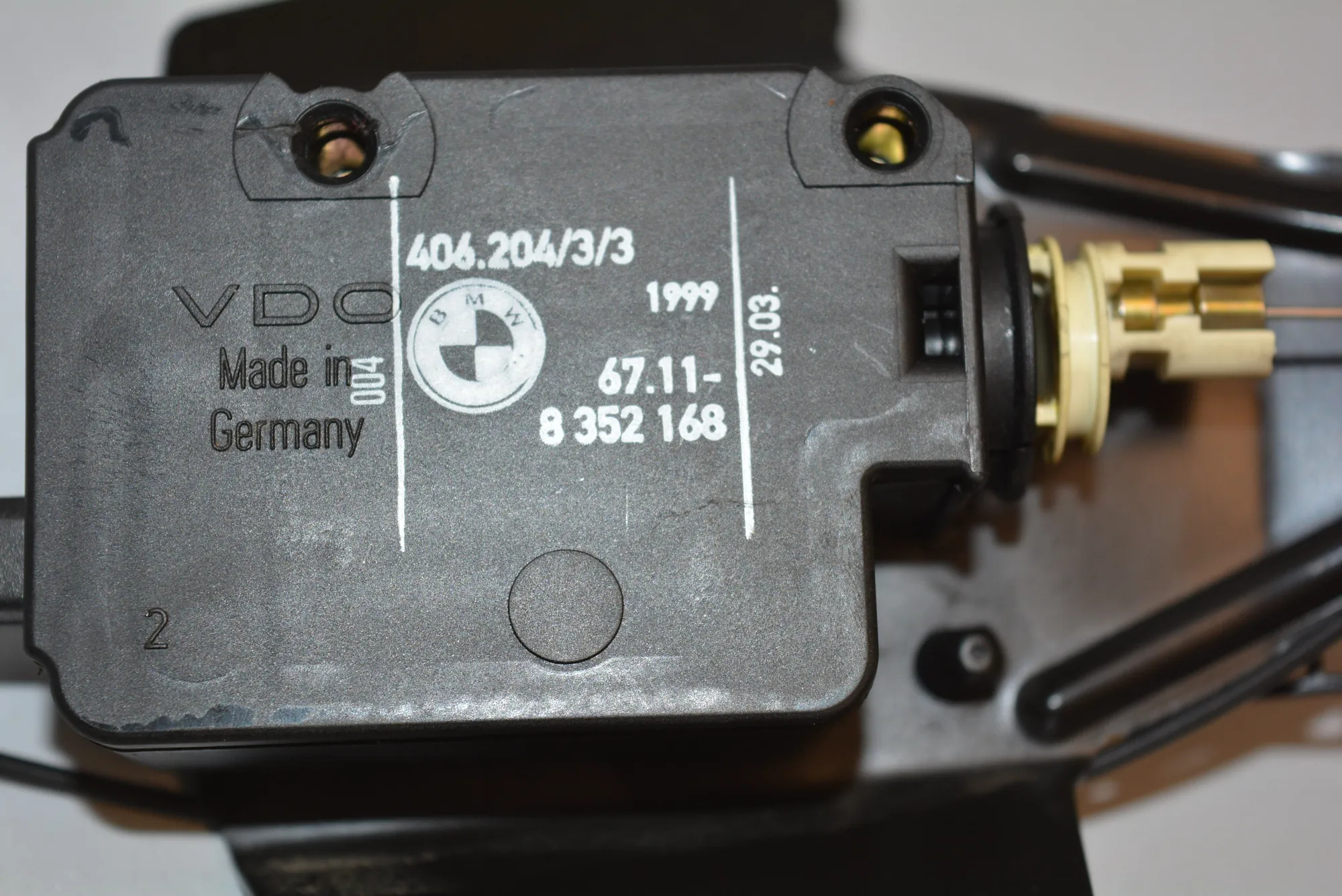 Other Control Units – OEM 8352168 · BMW 5 (E39) 530 d 1999 – 5