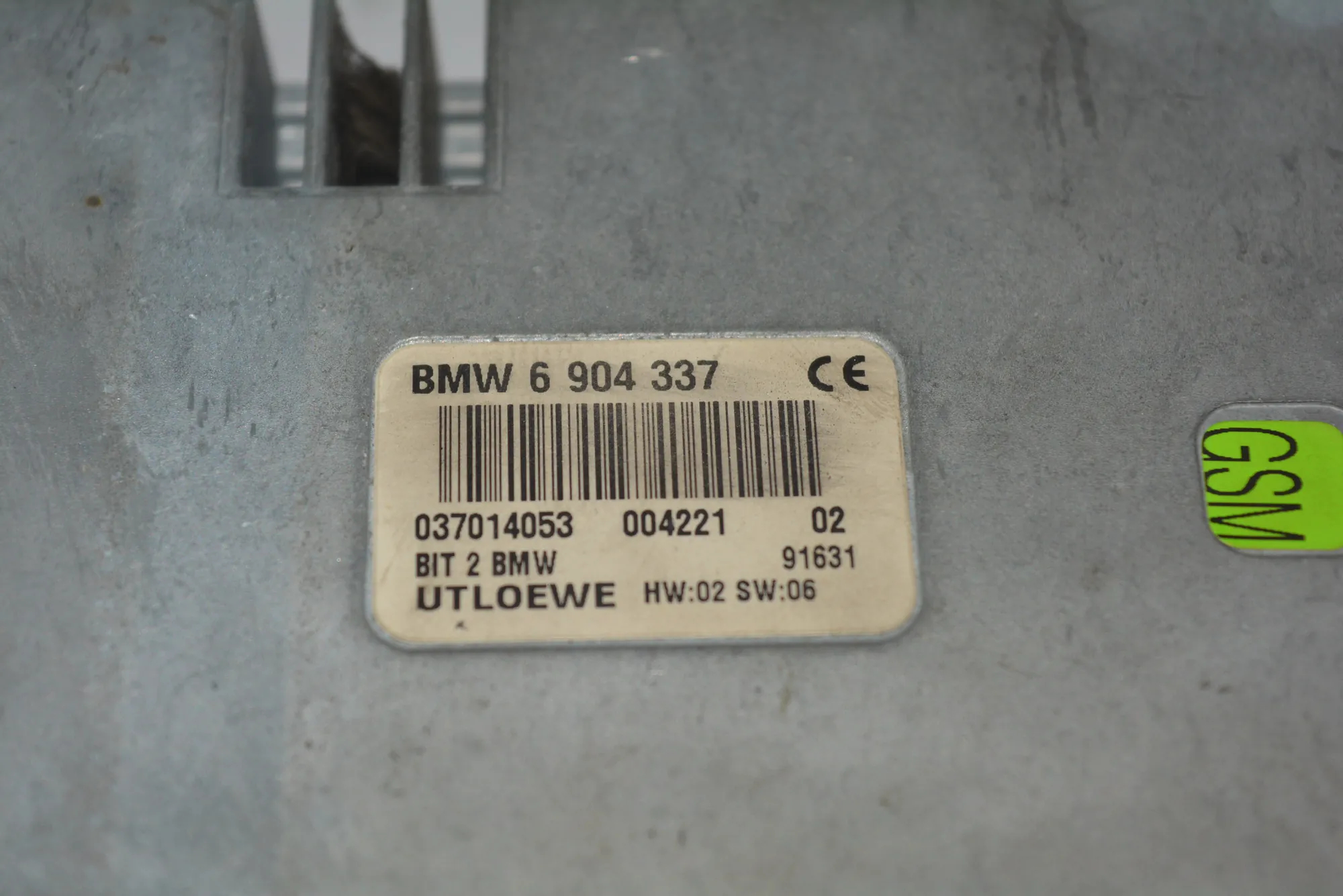 Other Control Units – OEM 6904337 · BMW 5 (E39) 530 d 1999 – 5