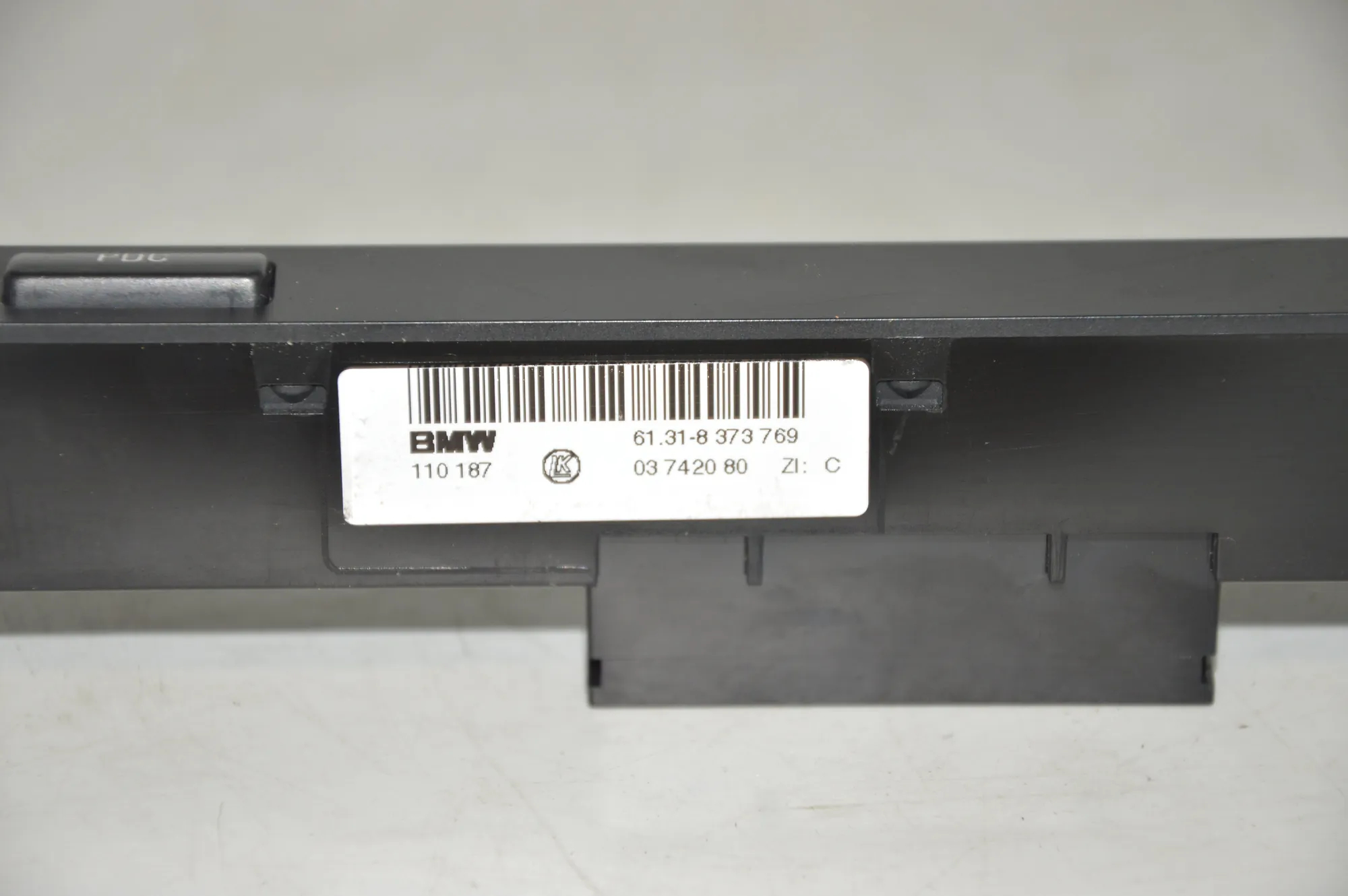 Button Switch Panel – OEM 8373769 · BMW 5 (E39) 530 d 2002 – 2