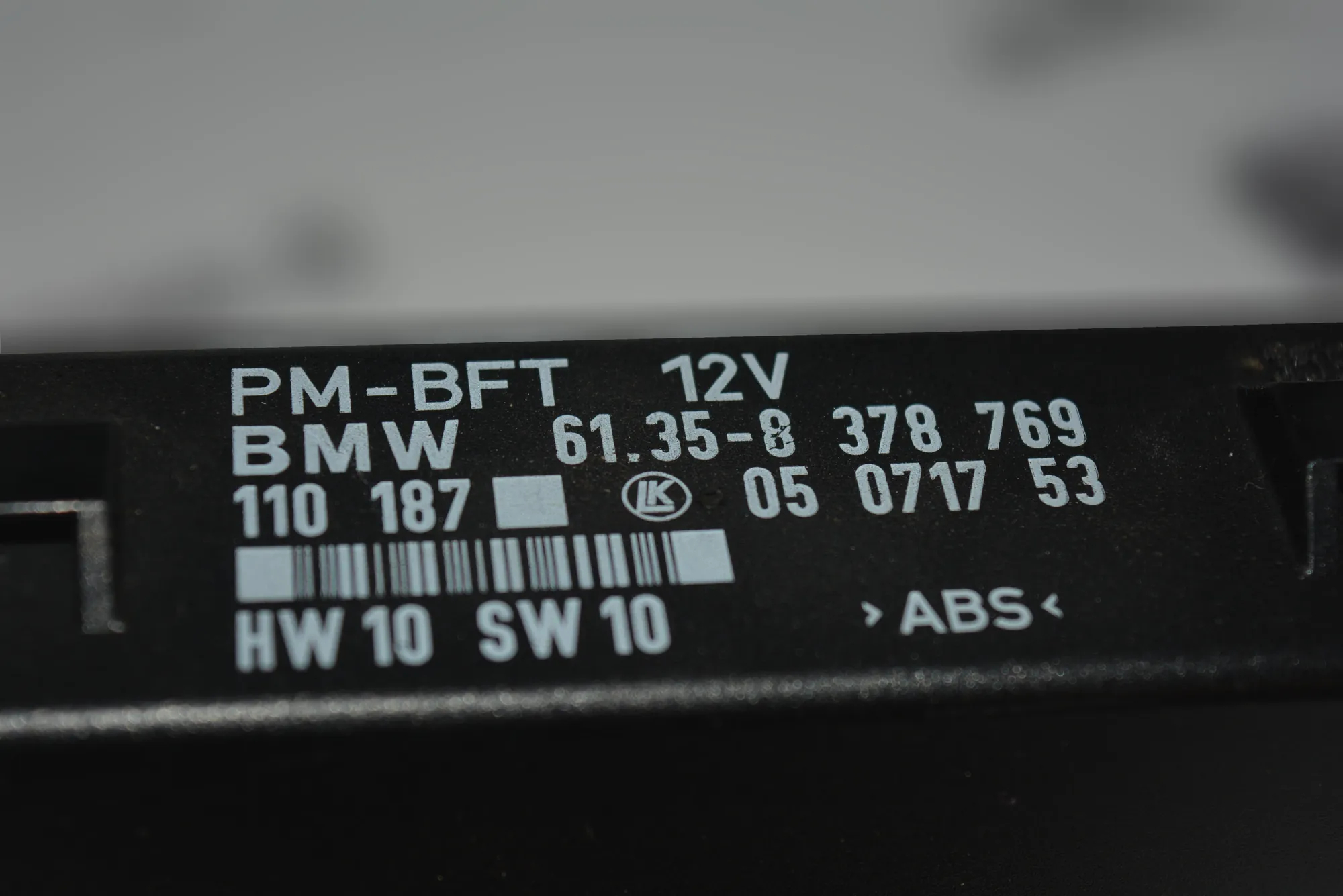 Front Left Door Control Unit – OEM 8378769 · BMW 5 Touring (E39) 530 d 1998 – 2