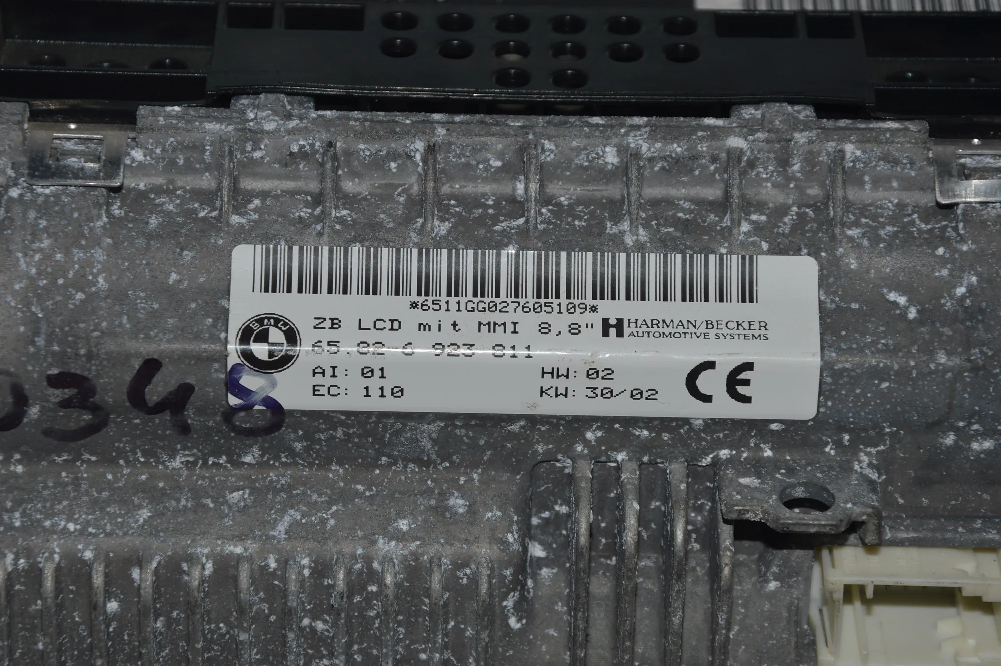 Navigation Screen Display – OEM 6923811 · BMW 7 (E65, E66, E67) BMW 7 (E65, E66, E67) 745 i, Li 2002 – 4