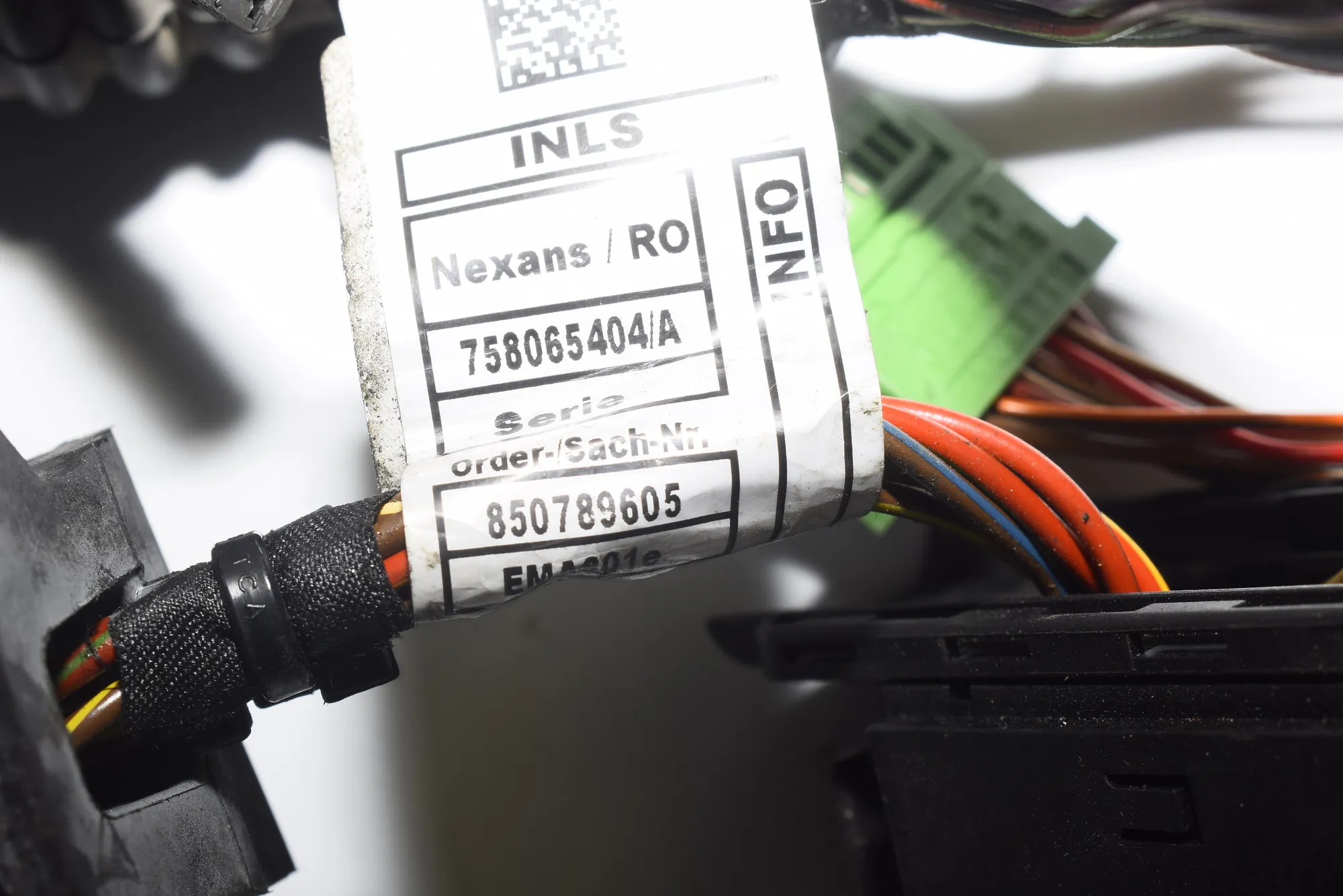 Engine Cable Harness – OEM 78111628507896758065485078938507892 · BMW 3 (F30, F80) BMW 3 (F30, F80) 316 d 2013 – 4