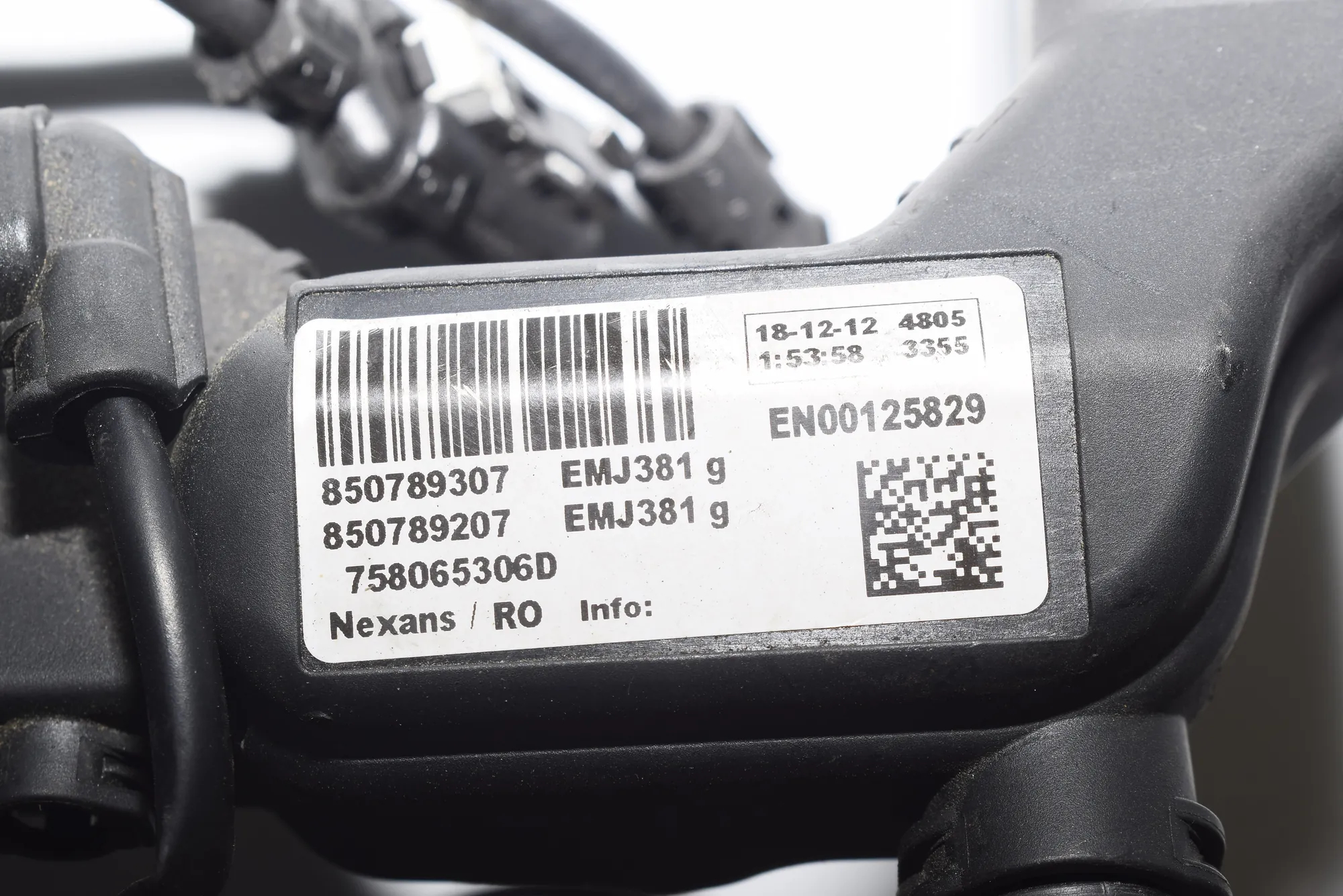Engine Cable Harness – OEM 78111628507896758065485078938507892 · BMW 3 (F30, F80) BMW 3 (F30, F80) 316 d 2013 – 3