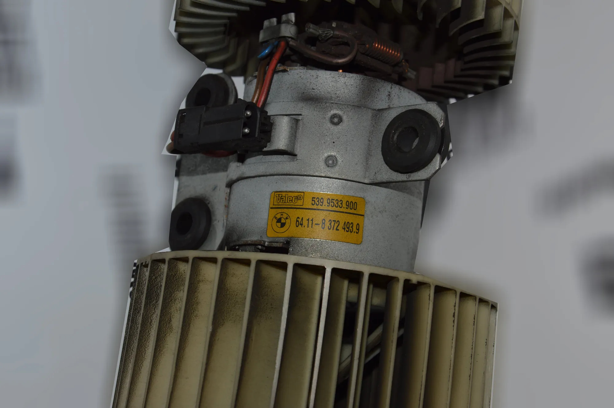 Heater Blower Fan – OEM 8372493 · BMW 5 Touring (E39) 525 d 2003 – 5