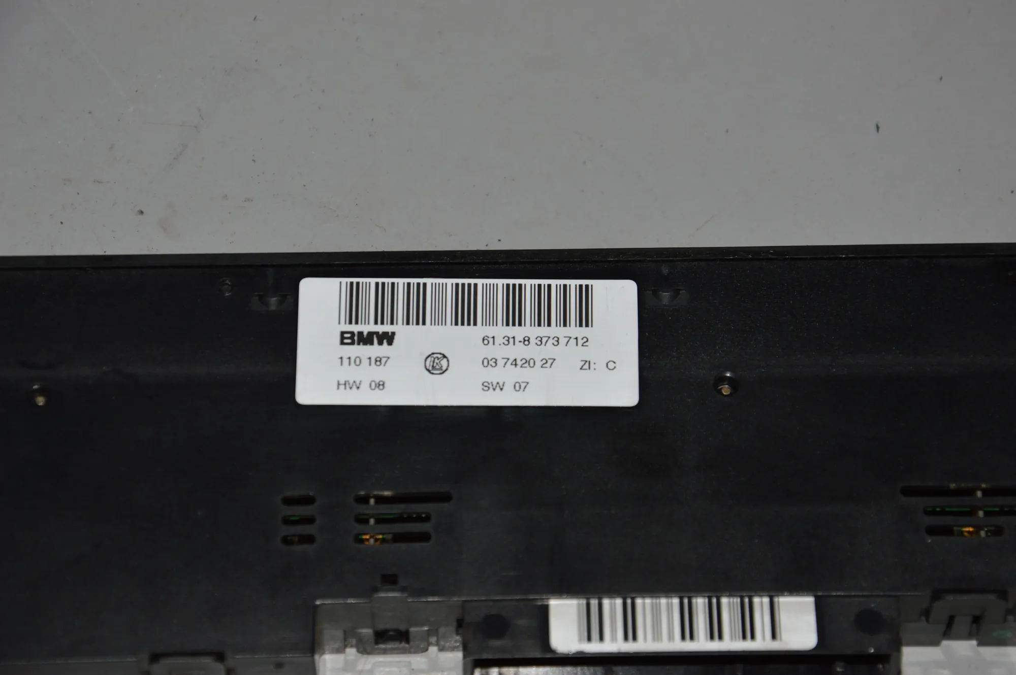 Button Switch Panel – OEM 8373712 · BMW 5 Touring (E39) 525 d 2003 – 2