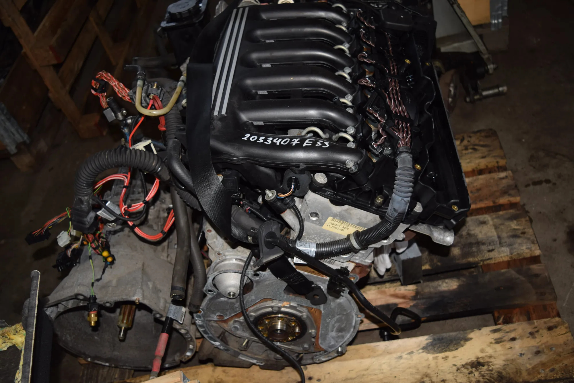 Engine Motor – OEM M57256D1 · BMW 5 (E39) 525 d 2003 – 4