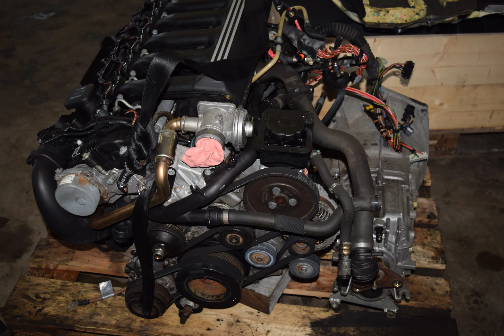 Engine Motor – OEM M57256D1 · BMW 5 (E39) 525 d 2003 – 2