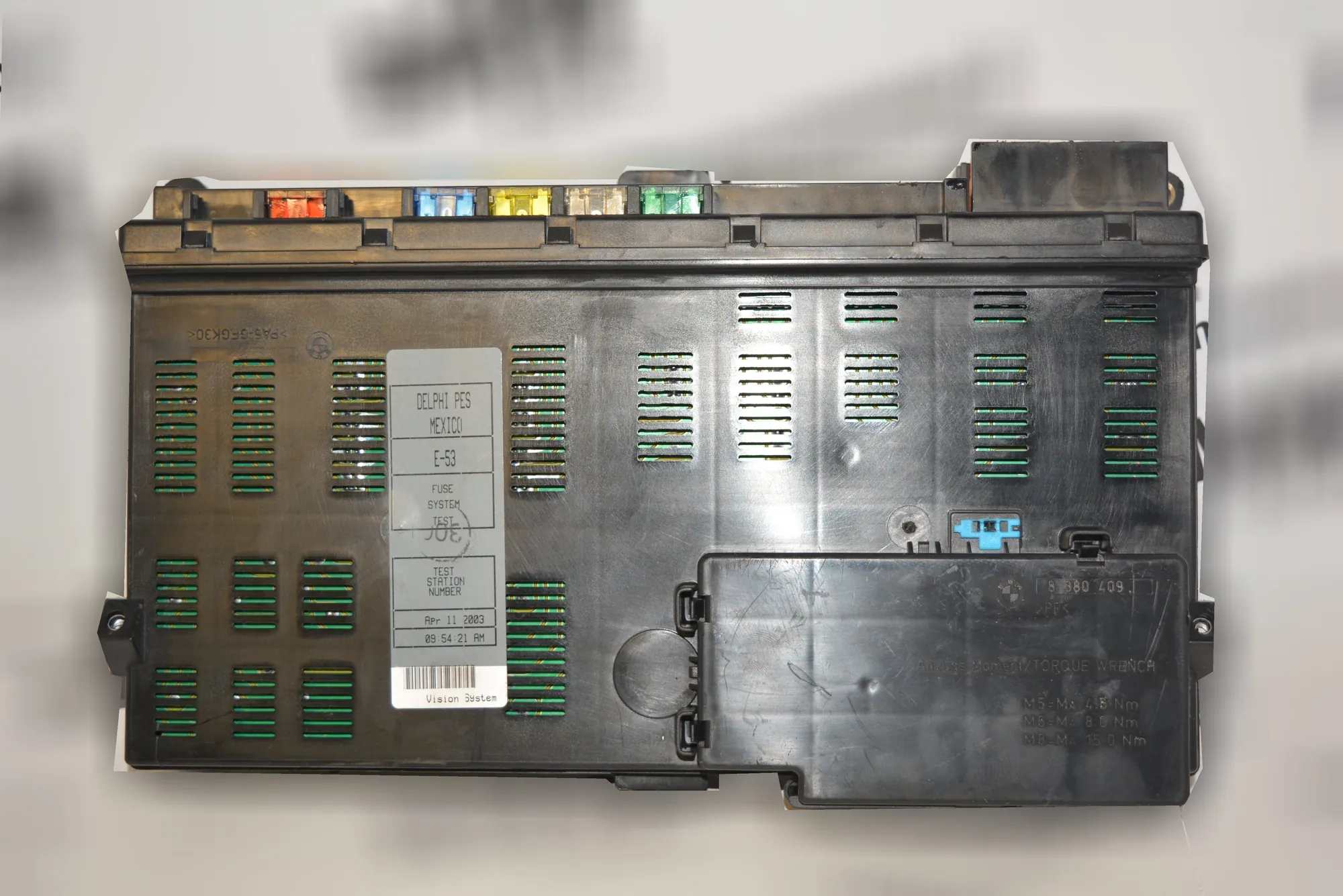 Fuse Box – OEM 8384525 · BMW X5 (E53) 3.0 d 2003 – 6